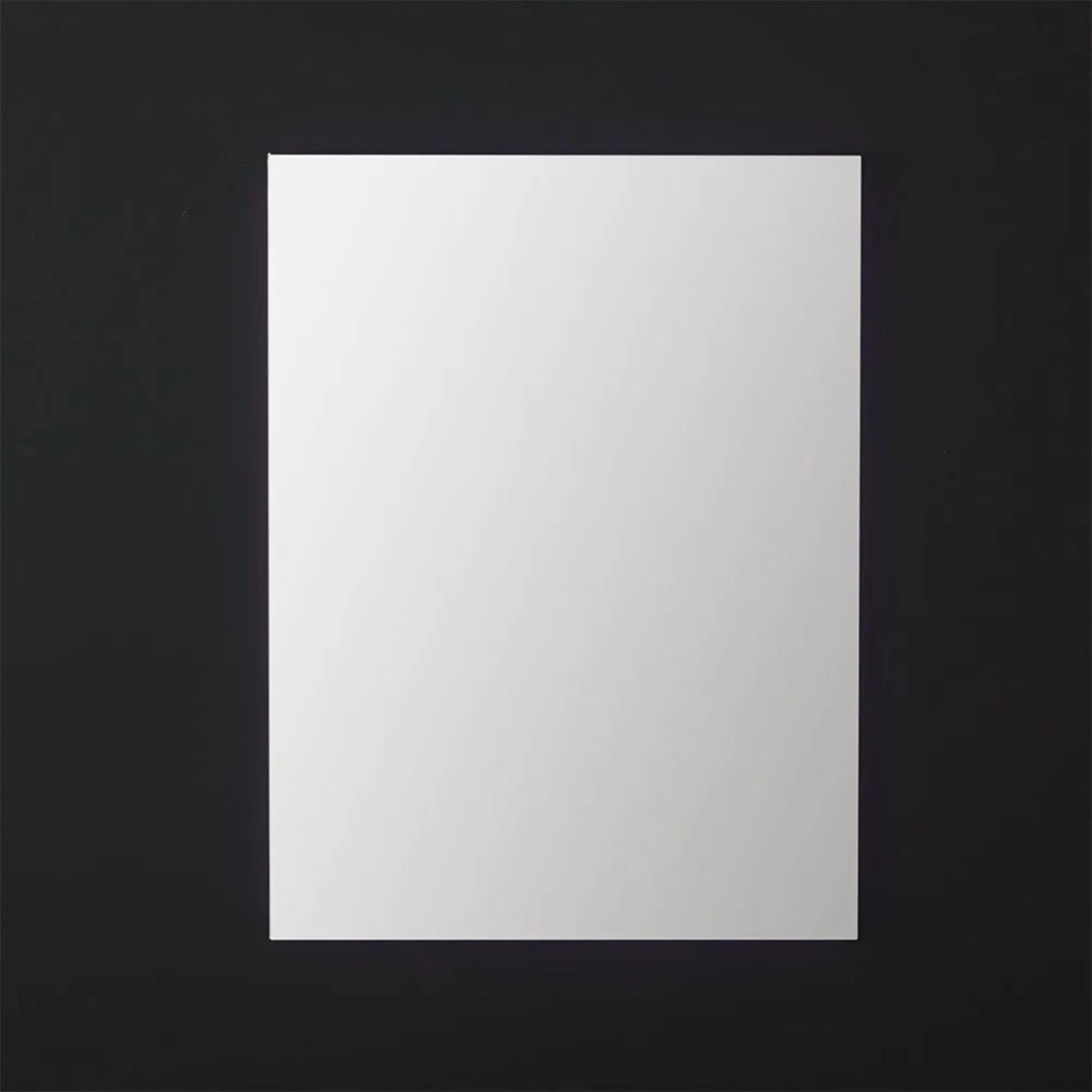 Reversible "Pasadena" rectangular backlit LED mirror