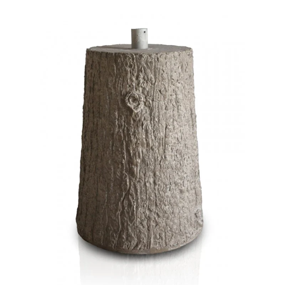 "Legnò" base with a trunk effect for Christmas tree with metal support