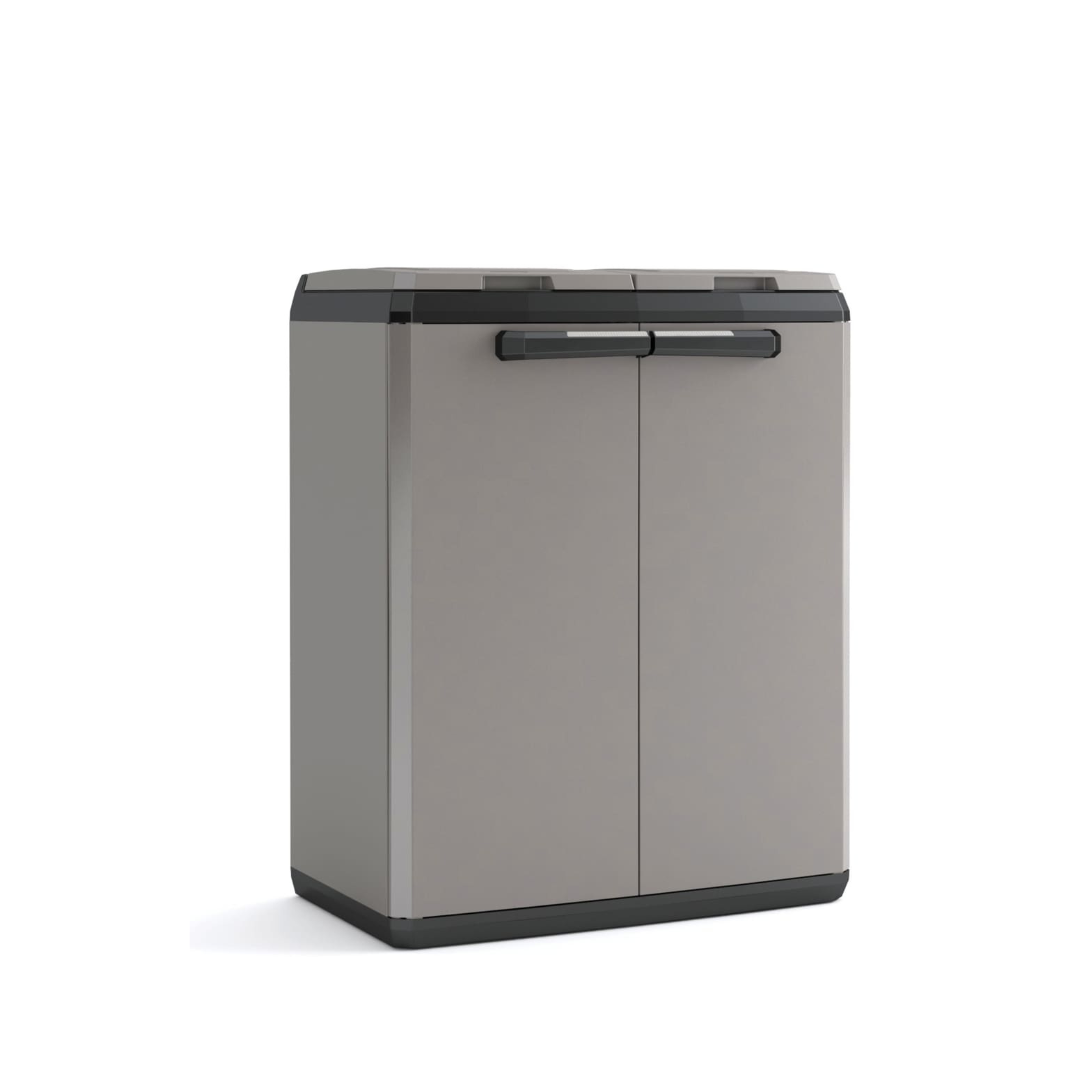 "Vida" resin garden waste recycling bin, 68x39 cm, 85 cm high