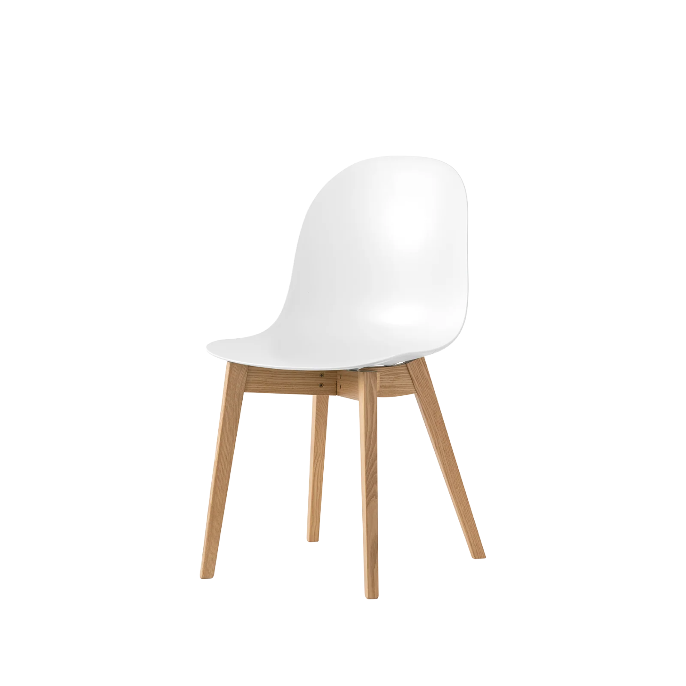 Set of modern living room chairs "Academy" with solid wood legs, 44.5x51 cm, 84h