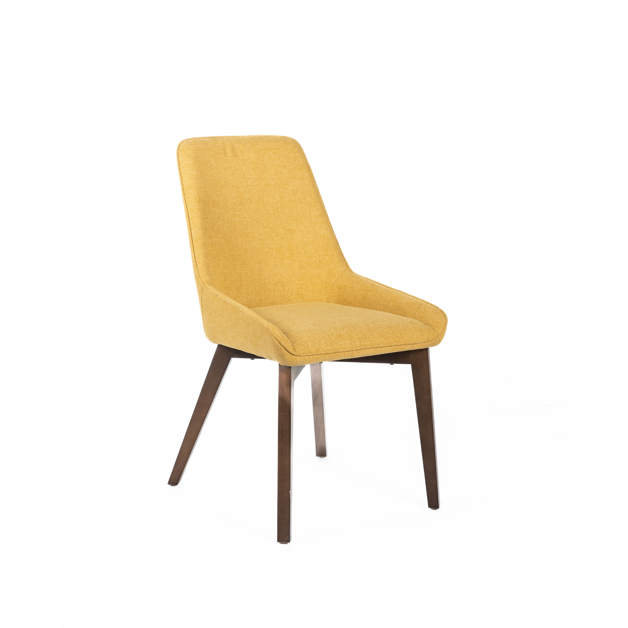 Set of modern "Orchidea" upholstered living room chairs in fabric, 49.5x62 cm, 87h