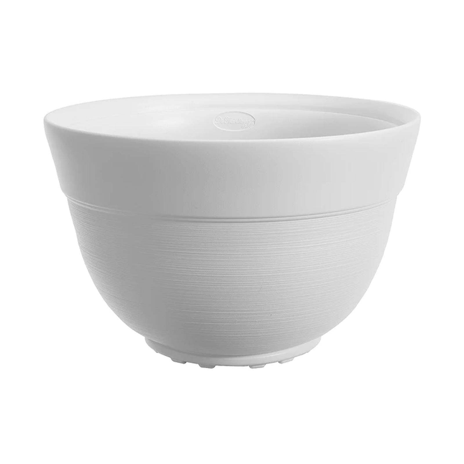 Vaso in resina conca Dora per esterno senza sottovaso con riserva d'acqua