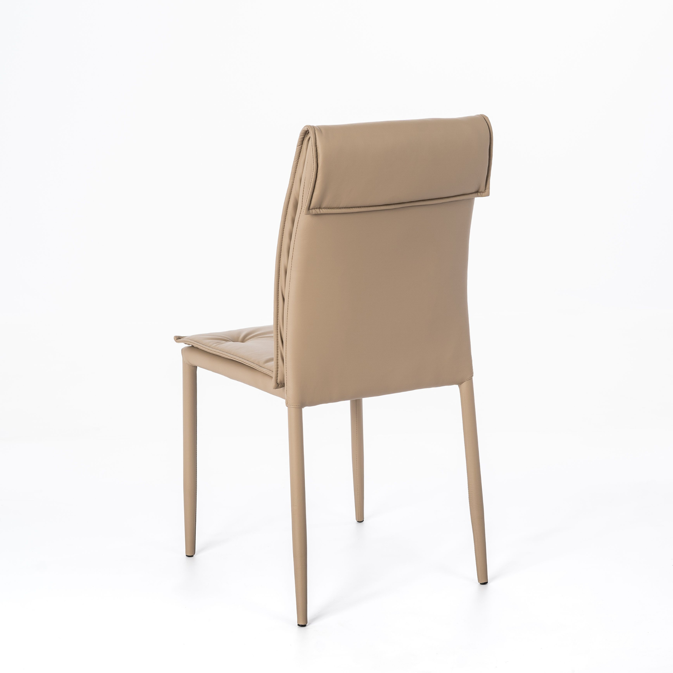 Set di sedie imbottite in similpelle "Sofistiq" poltrone moderne cm 56x44 91h