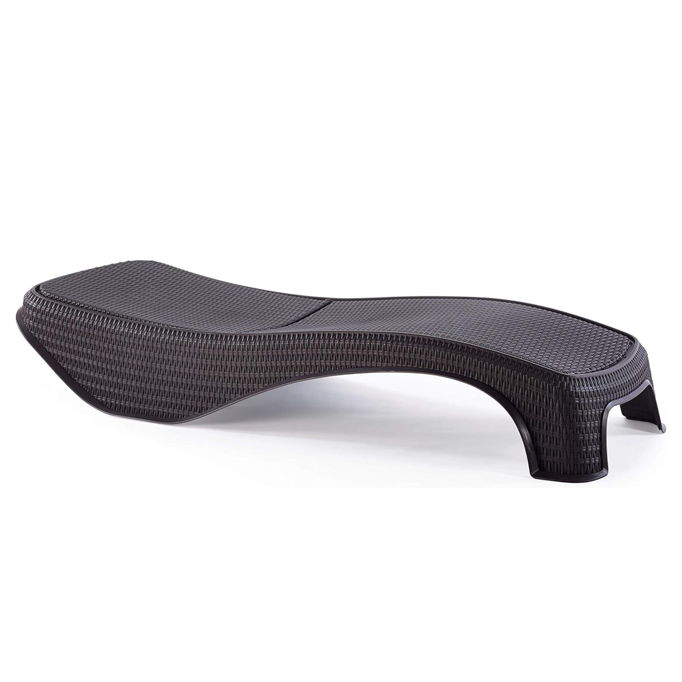 "Atlantic" reclining polyrattan sun lounger, 197x74 cm, 36h