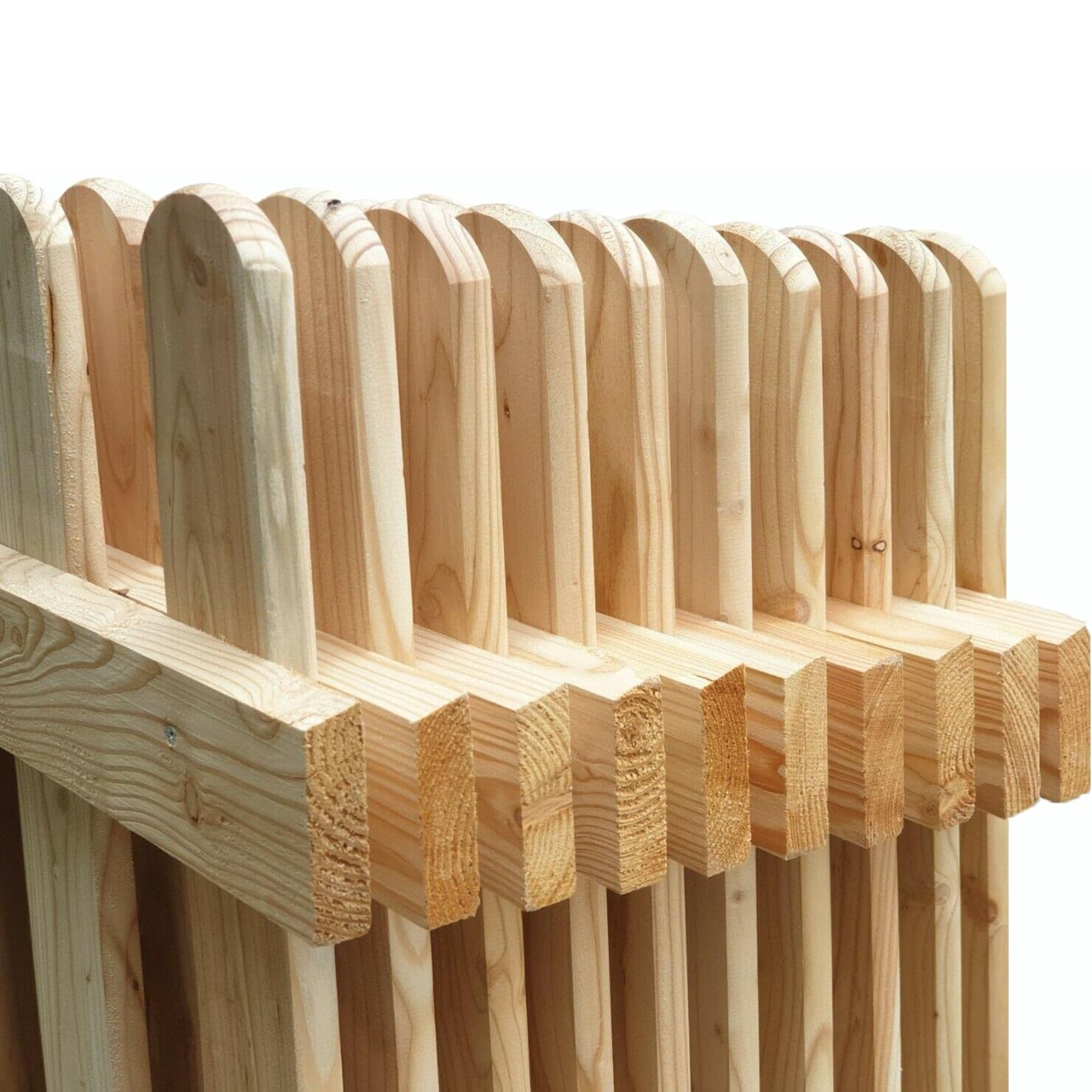 100x100 cm Pine Wood Outdoor Fence Gate