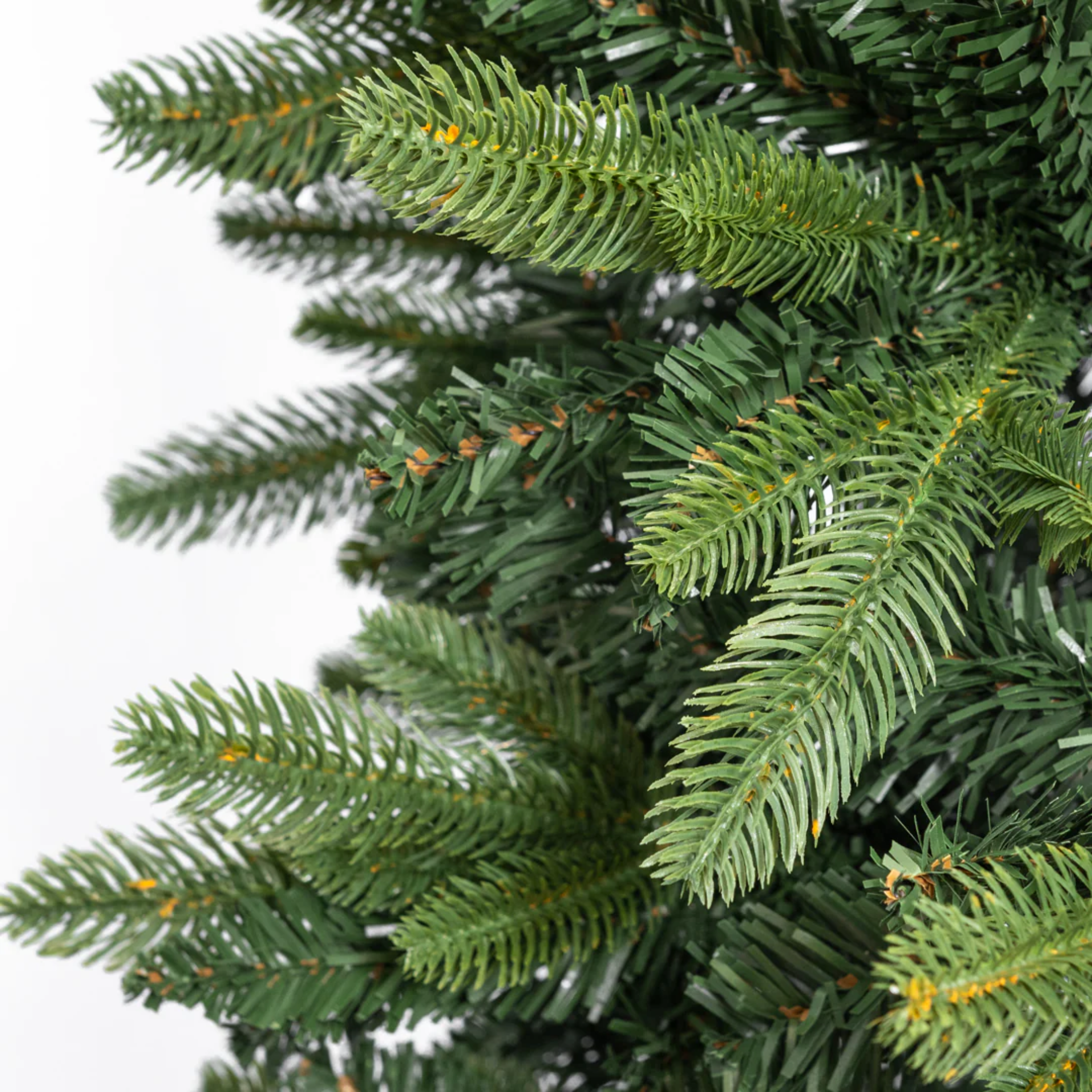 Slim "Bruma" Christmas tree with Real Touch PE + PVC effect of the highest quality