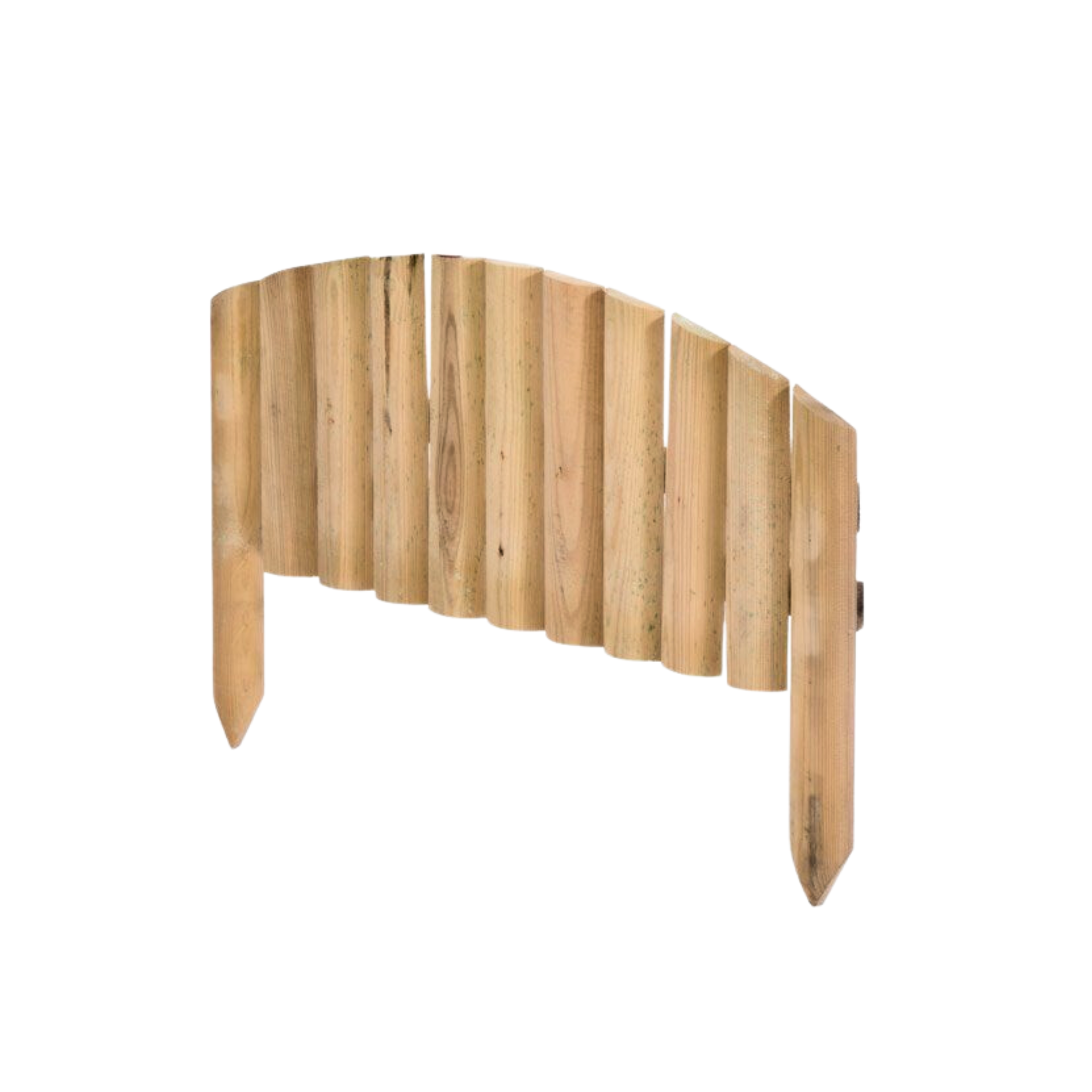 "Vampire" arched impregnated pine fence, 54 x 20 cm