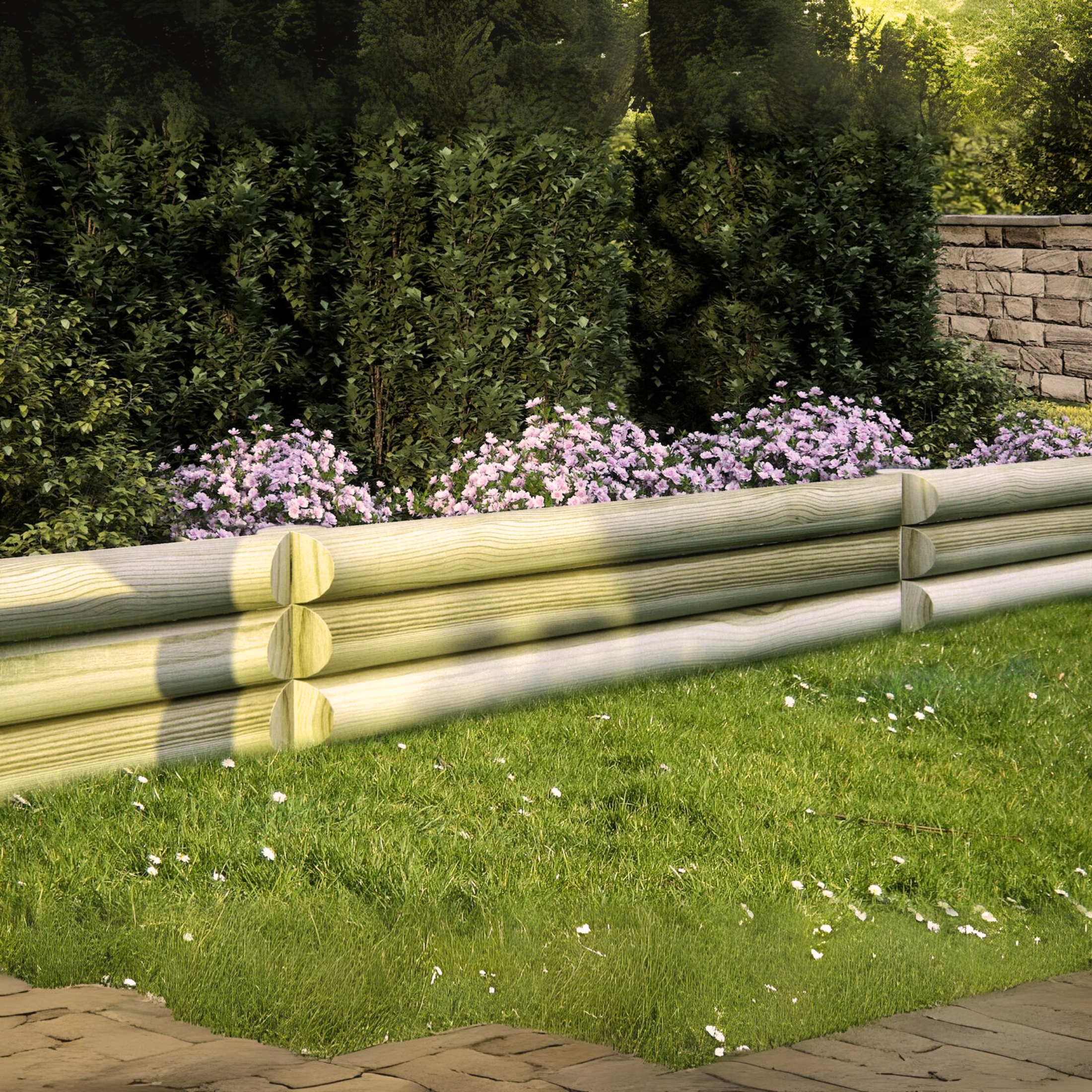 "Vampire" enclosure in impregnated pine wood, 55 x 35 cm.