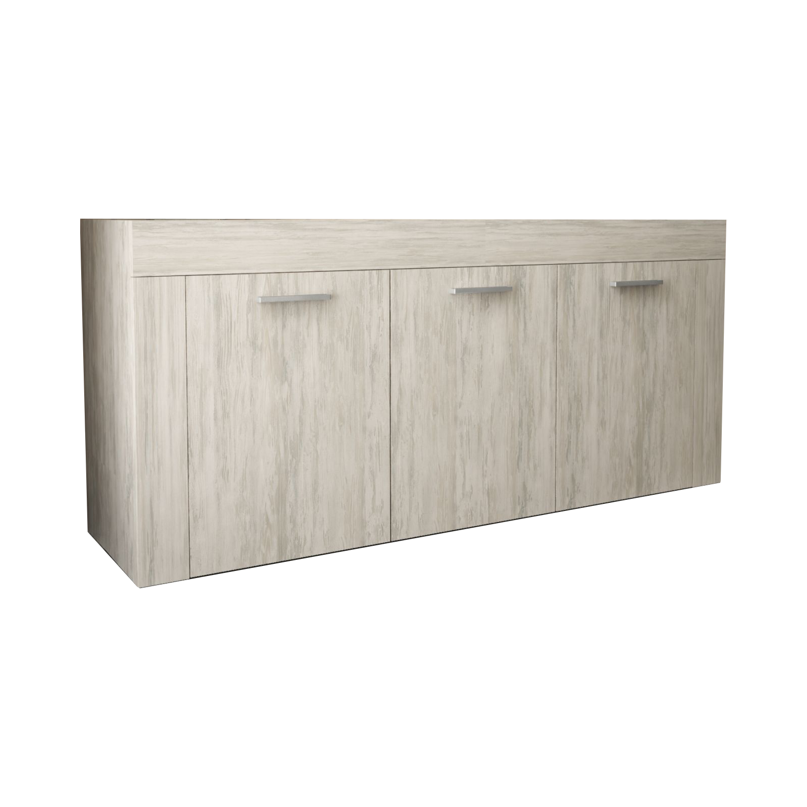 "K083" sideboard buffet sideboard wooden cabinet with 3 doors for living room cm 150x41 82h