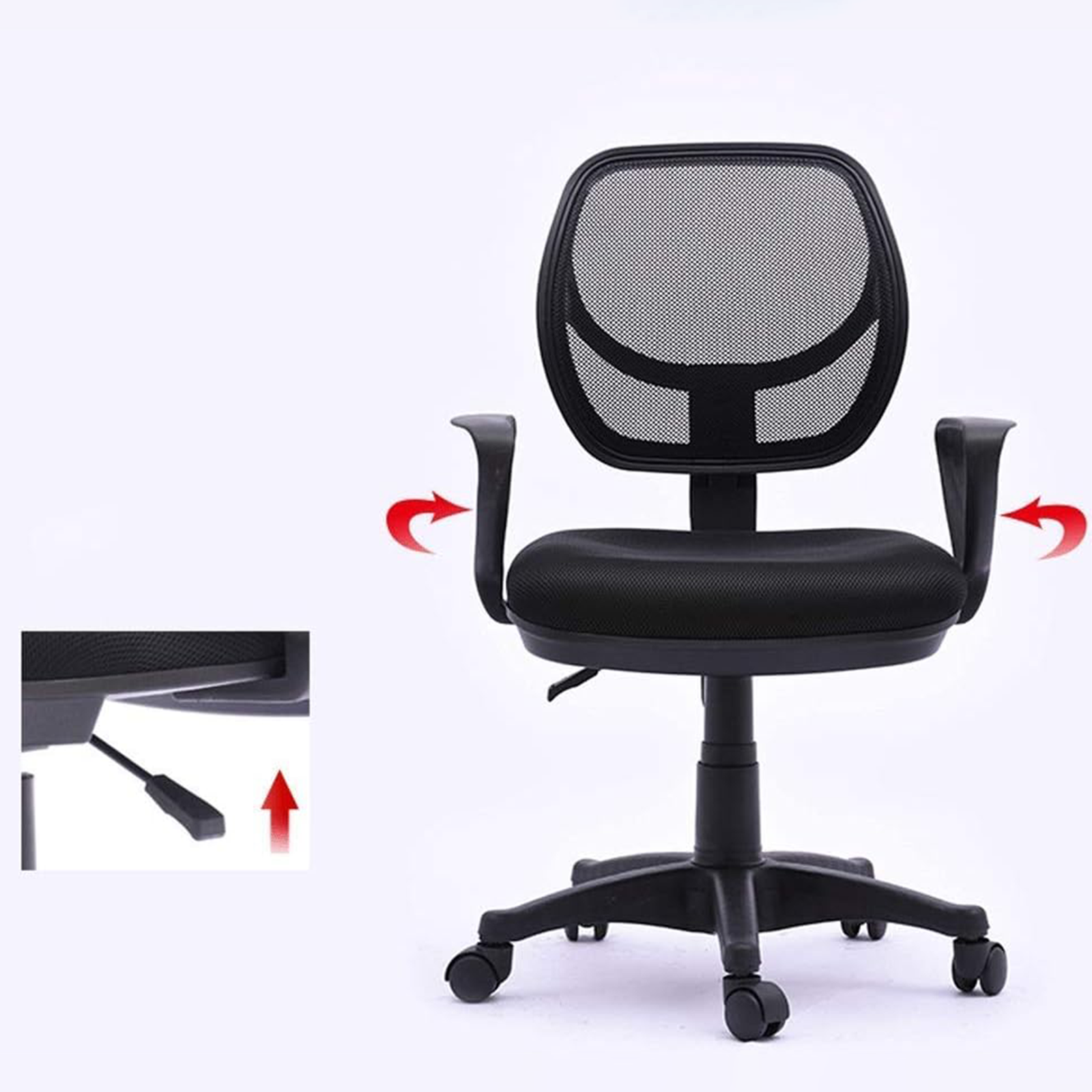 "New Manager" swivel office chair, executive chair with wheels and gaming lift