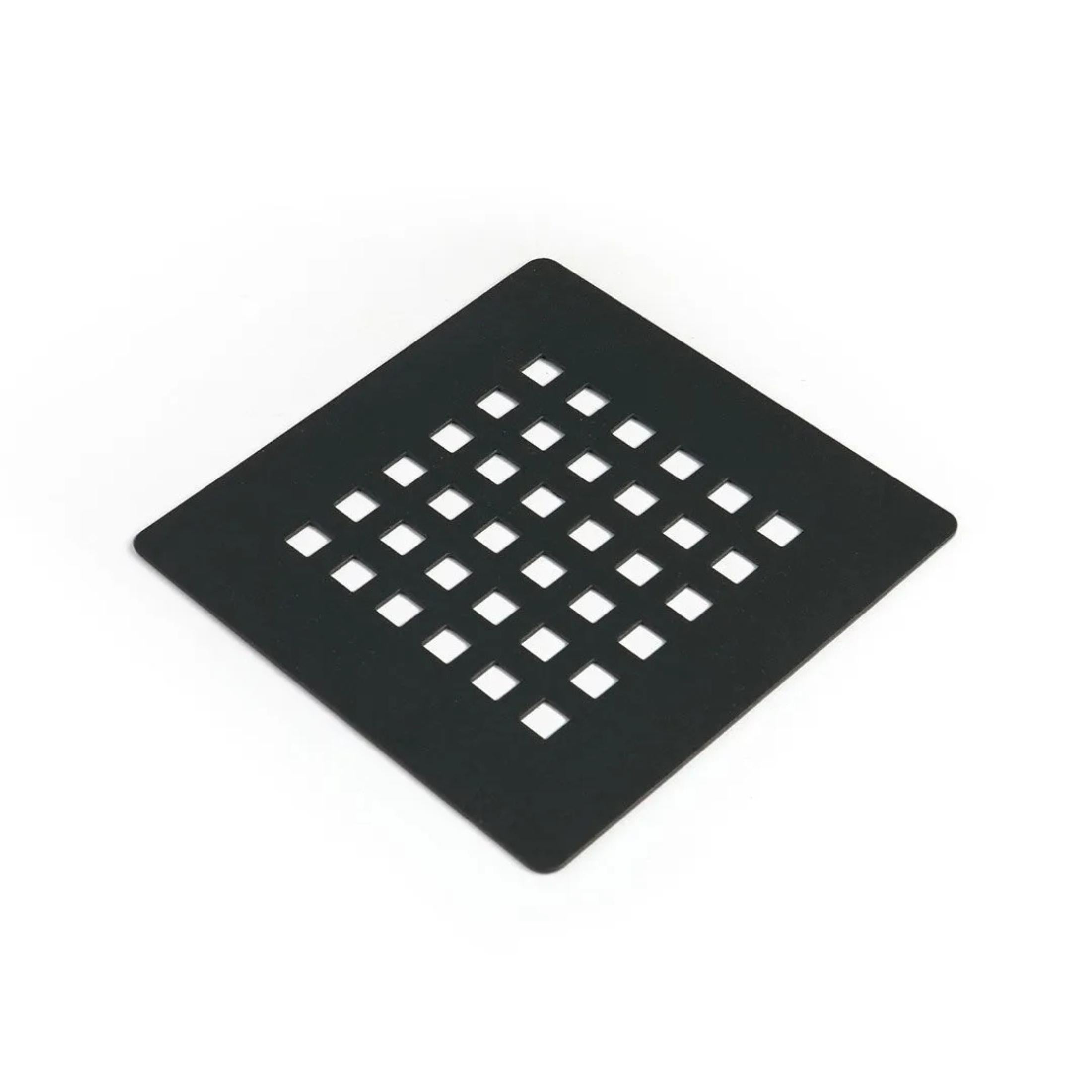 Square stainless steel "Milano" shower drain cover