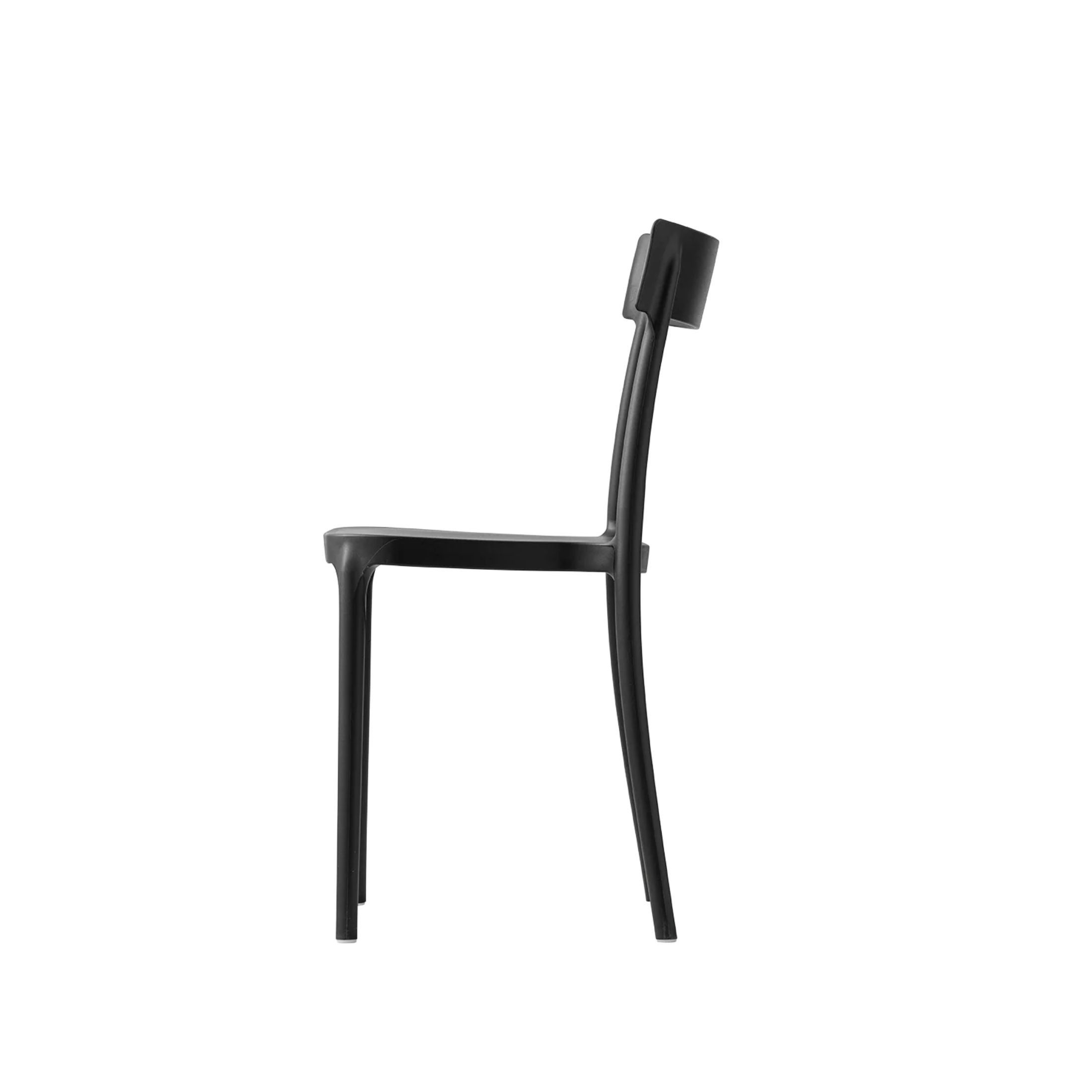 Set of modern stackable polypropylene chairs "Argo" for living room cm 48x47 82h