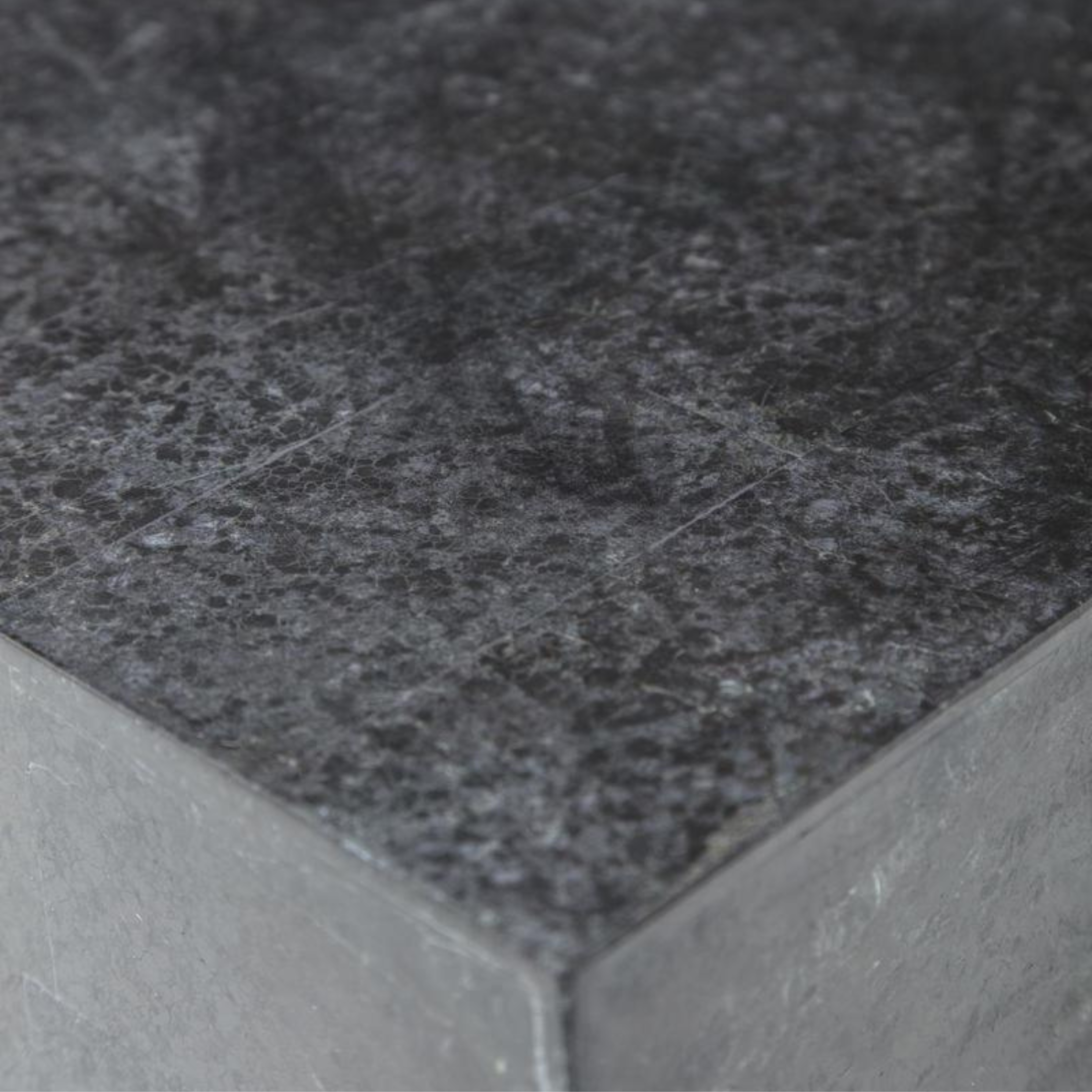 "Lexy" fossil stone coffee table, 80x80 cm, 28h