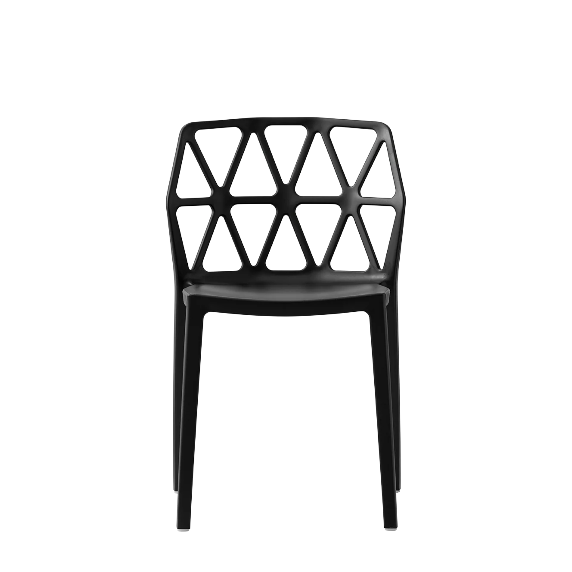 Set of modern living room chairs "Alchemia" in polypropylene cm 49.5x51 79h