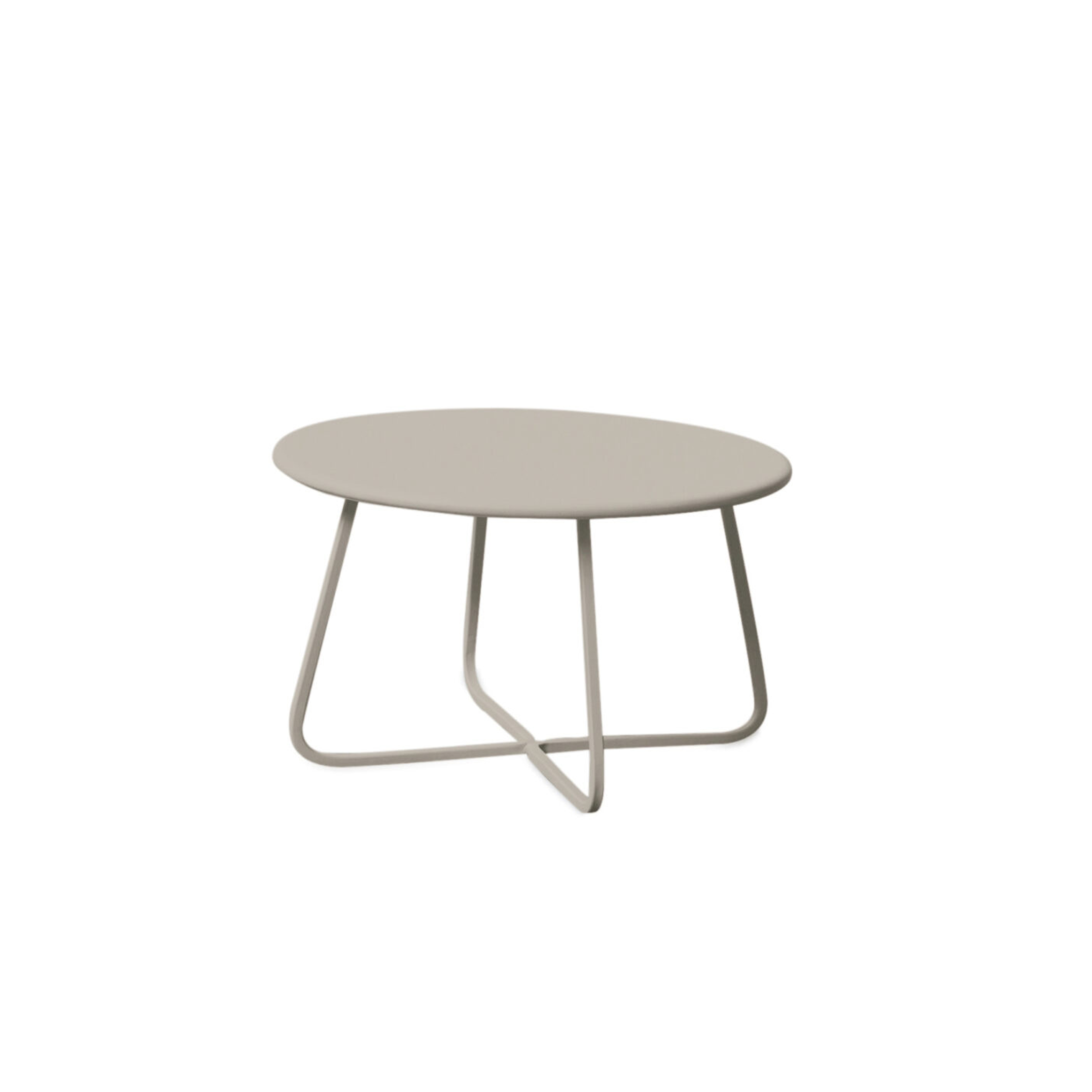 "Daisy" garden lounge set: 3-seater sofa, 2 armchairs, and metal coffee table.