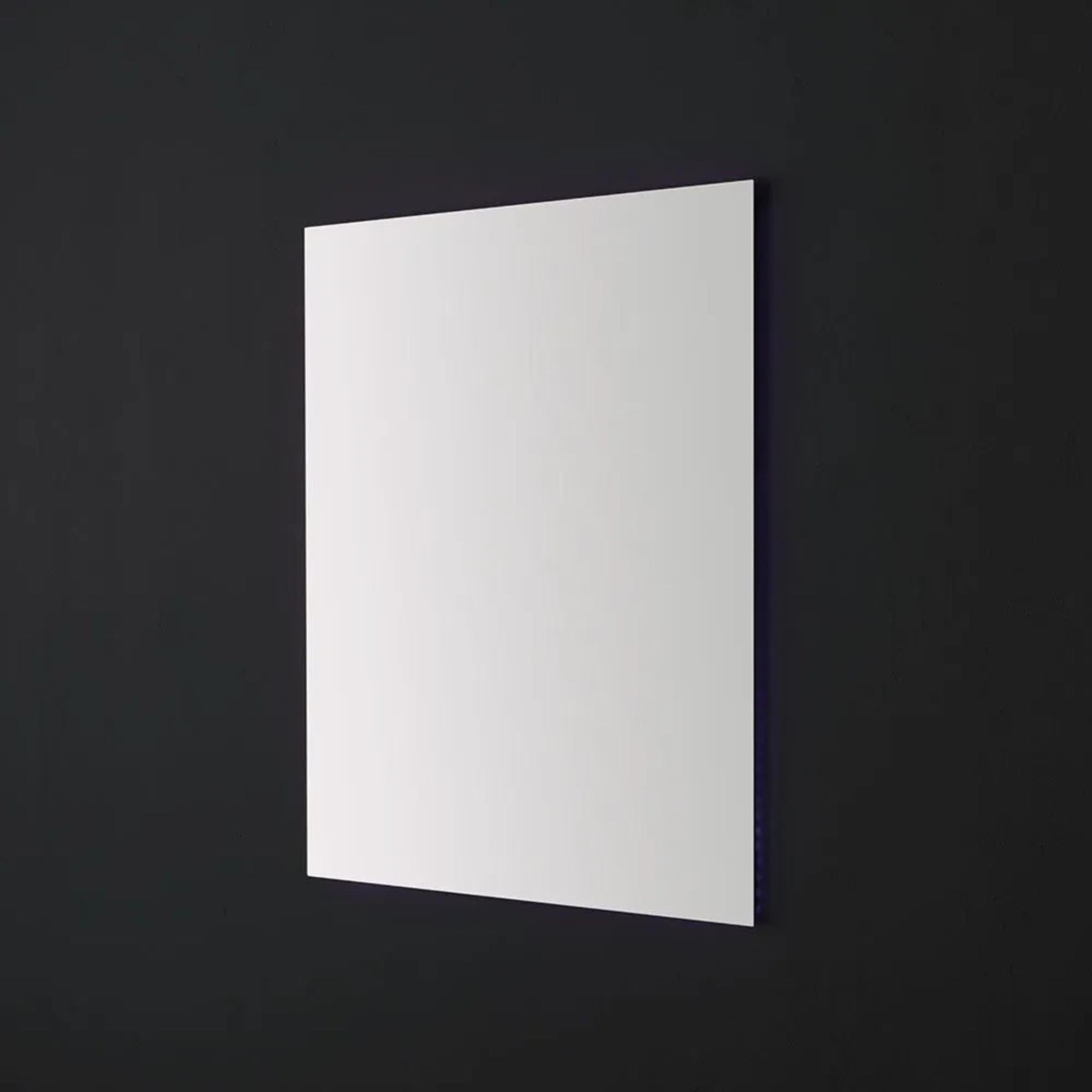 Reversible "Pasadena" rectangular backlit LED mirror