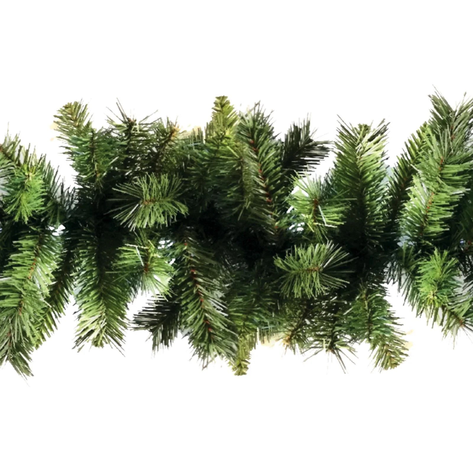 High quality PVC Christmas garland, 500 cm realistic decoration, 380 branches