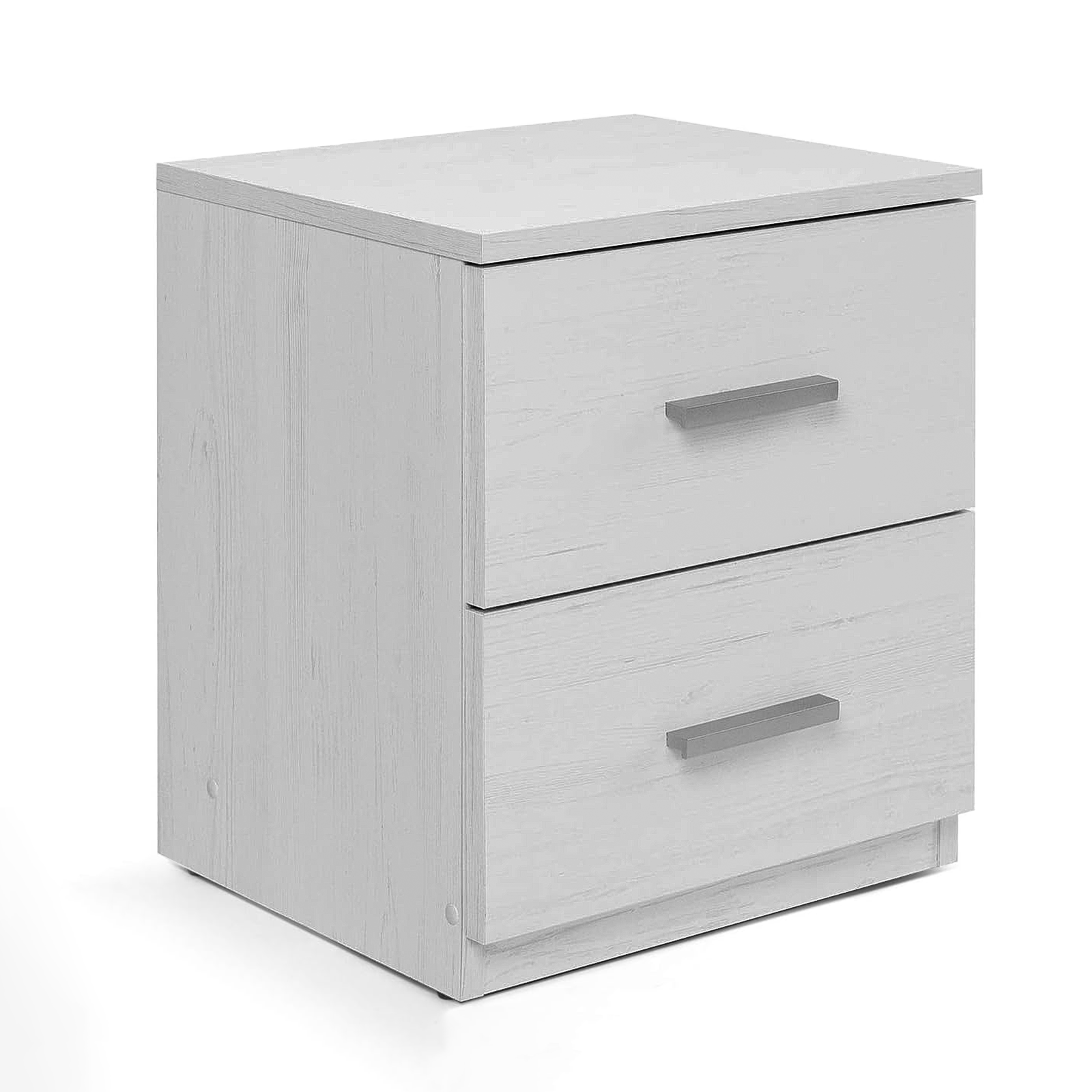 Modern wooden bedside table "Ven" 2-drawer bedside cabinet 44.5x40 cm 33h