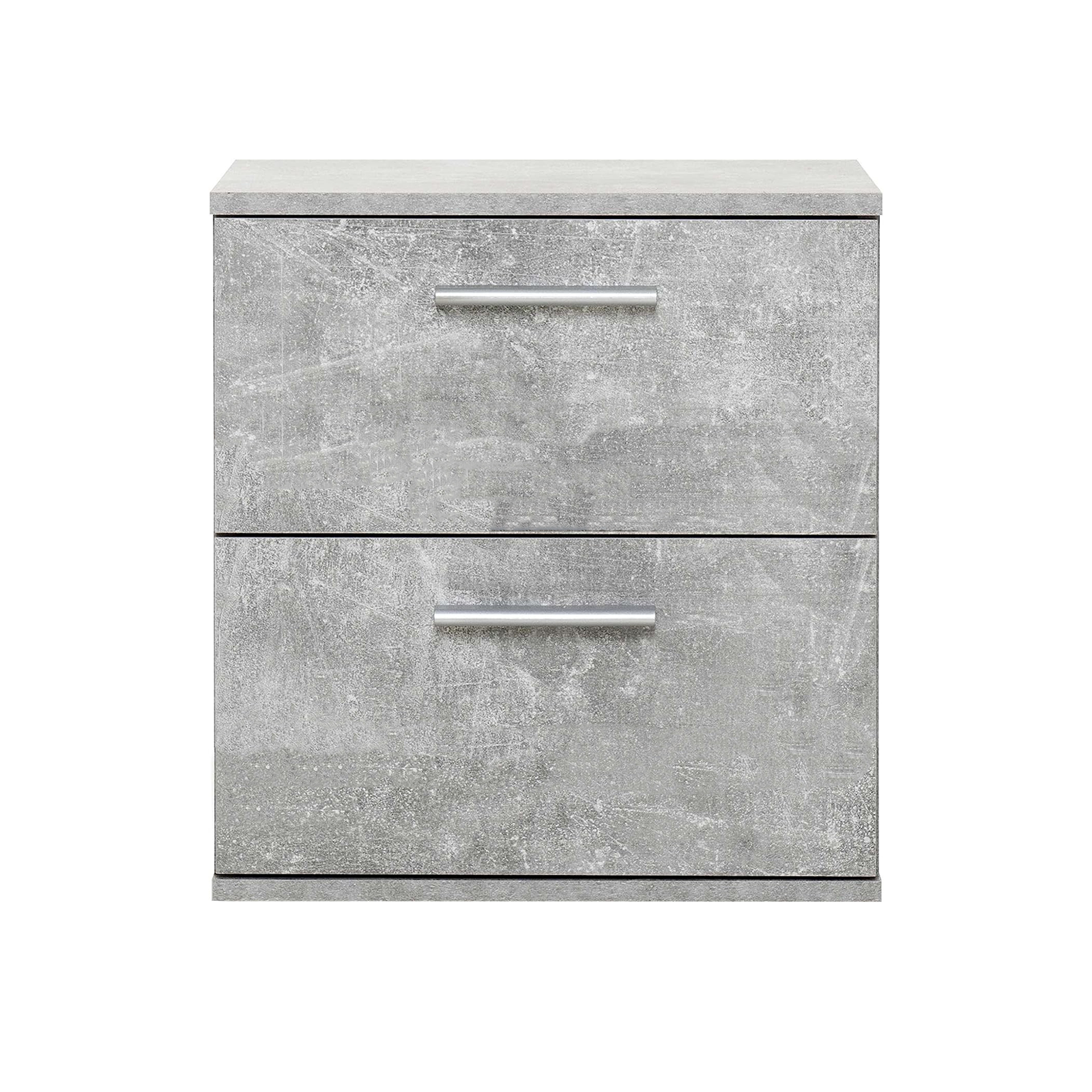 Modern wooden bedside table "Ven" 2-drawer bedside cabinet 44.5x40 cm 33h