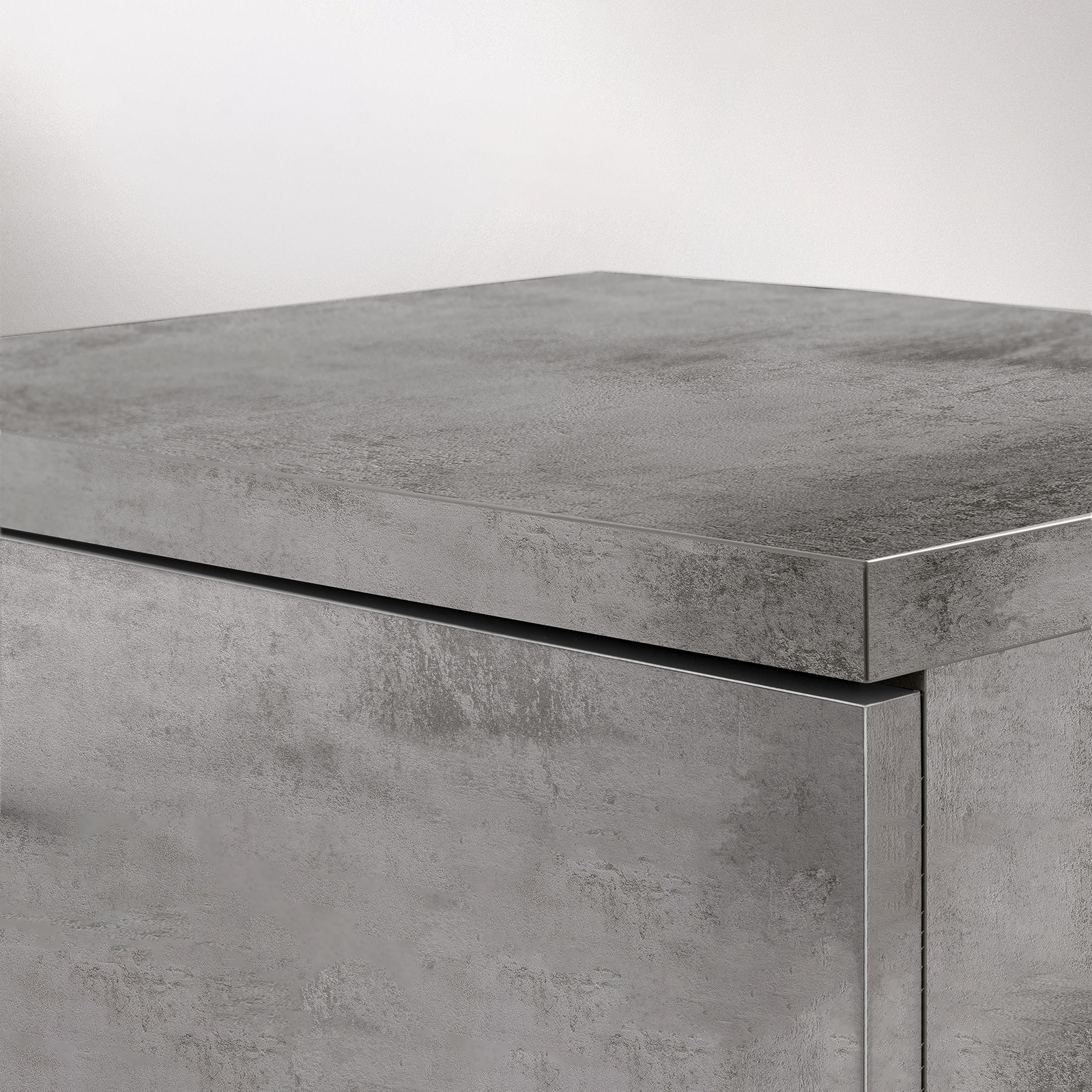 Modern wooden bedside table "Ven" 2-drawer bedside cabinet 44.5x40 cm 33h