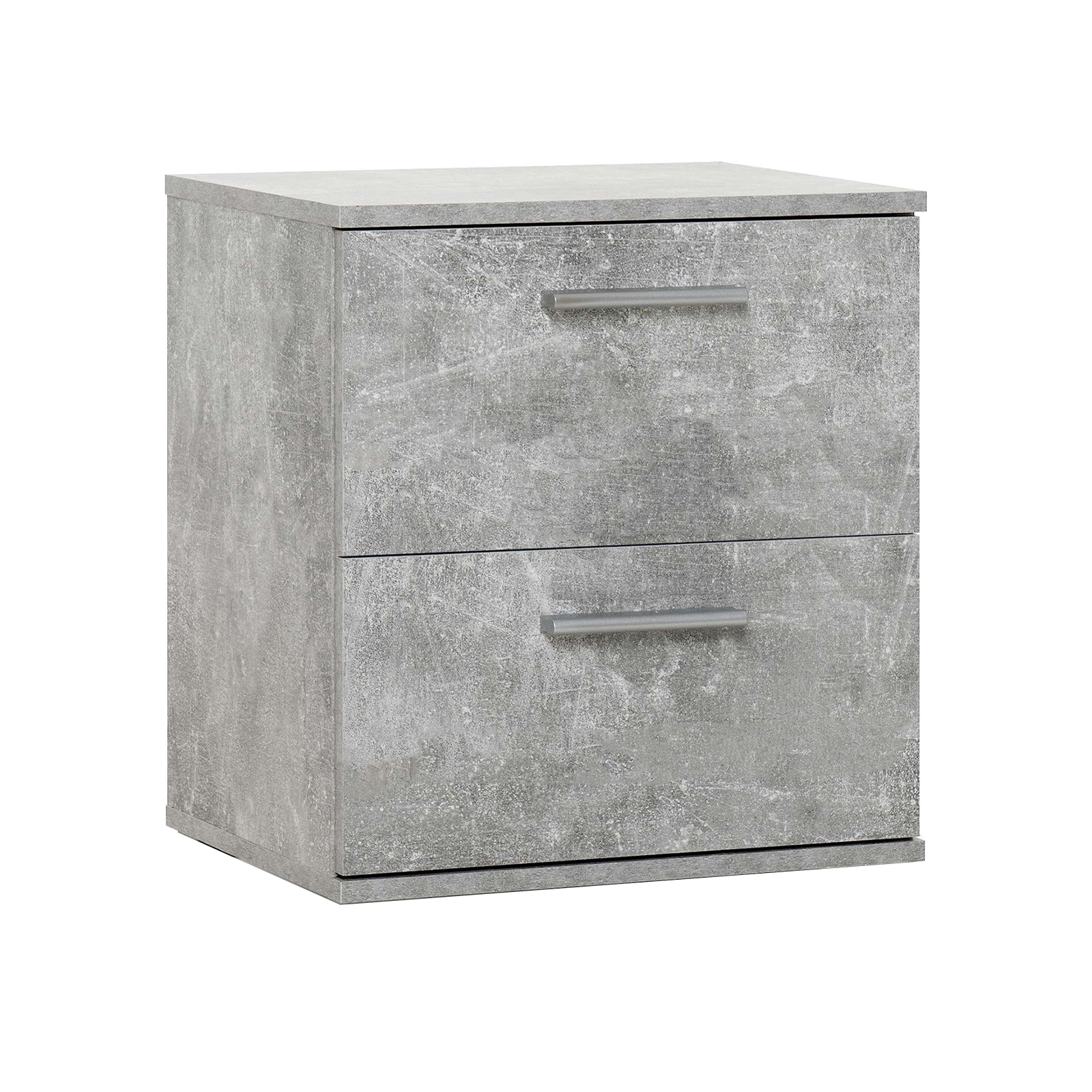 Modern wooden bedside table "Ven" 2-drawer bedside cabinet 44.5x40 cm 33h