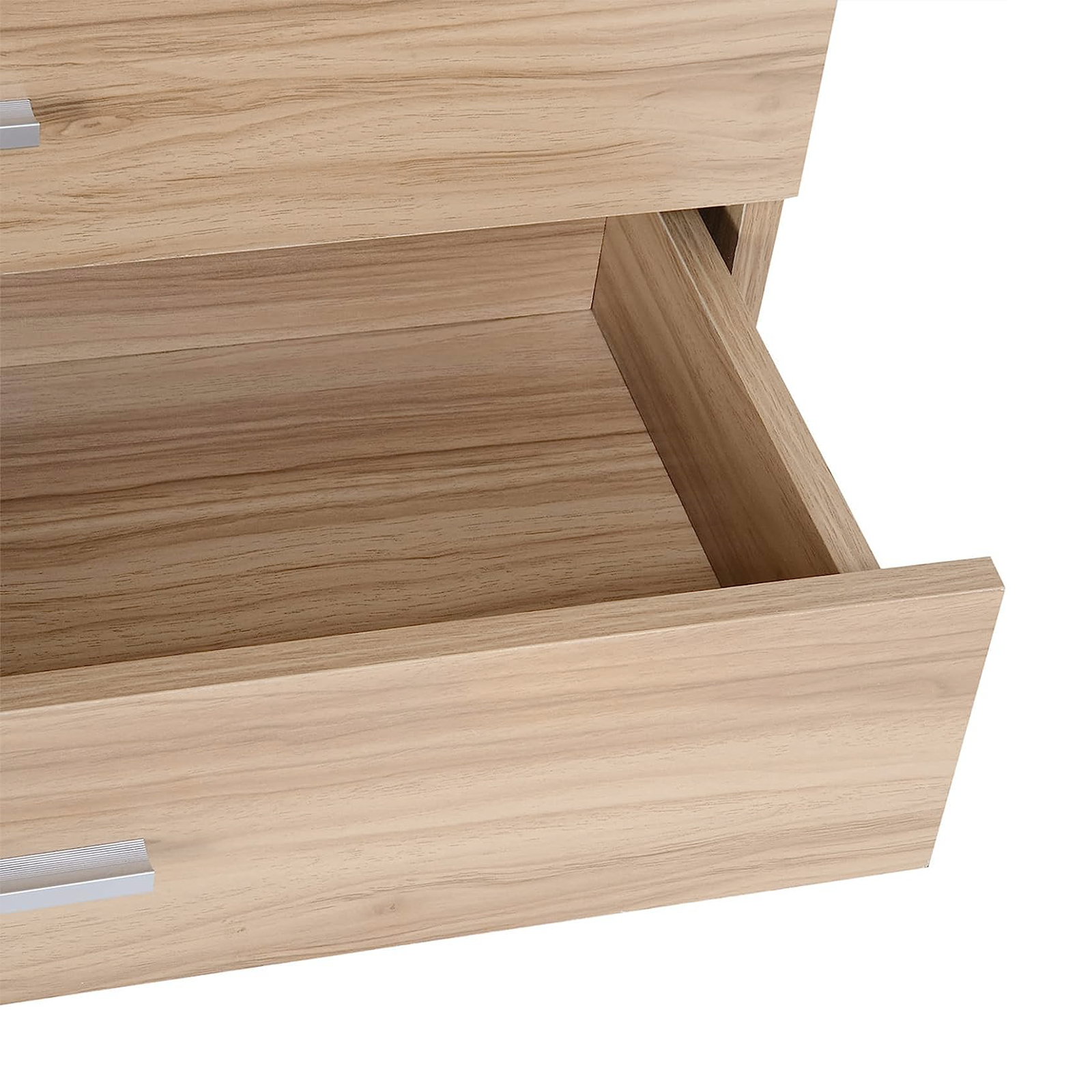 "Cassettone" wooden bedroom chest of drawers with 4 drawers, 70x40 cm, 72 cm high.