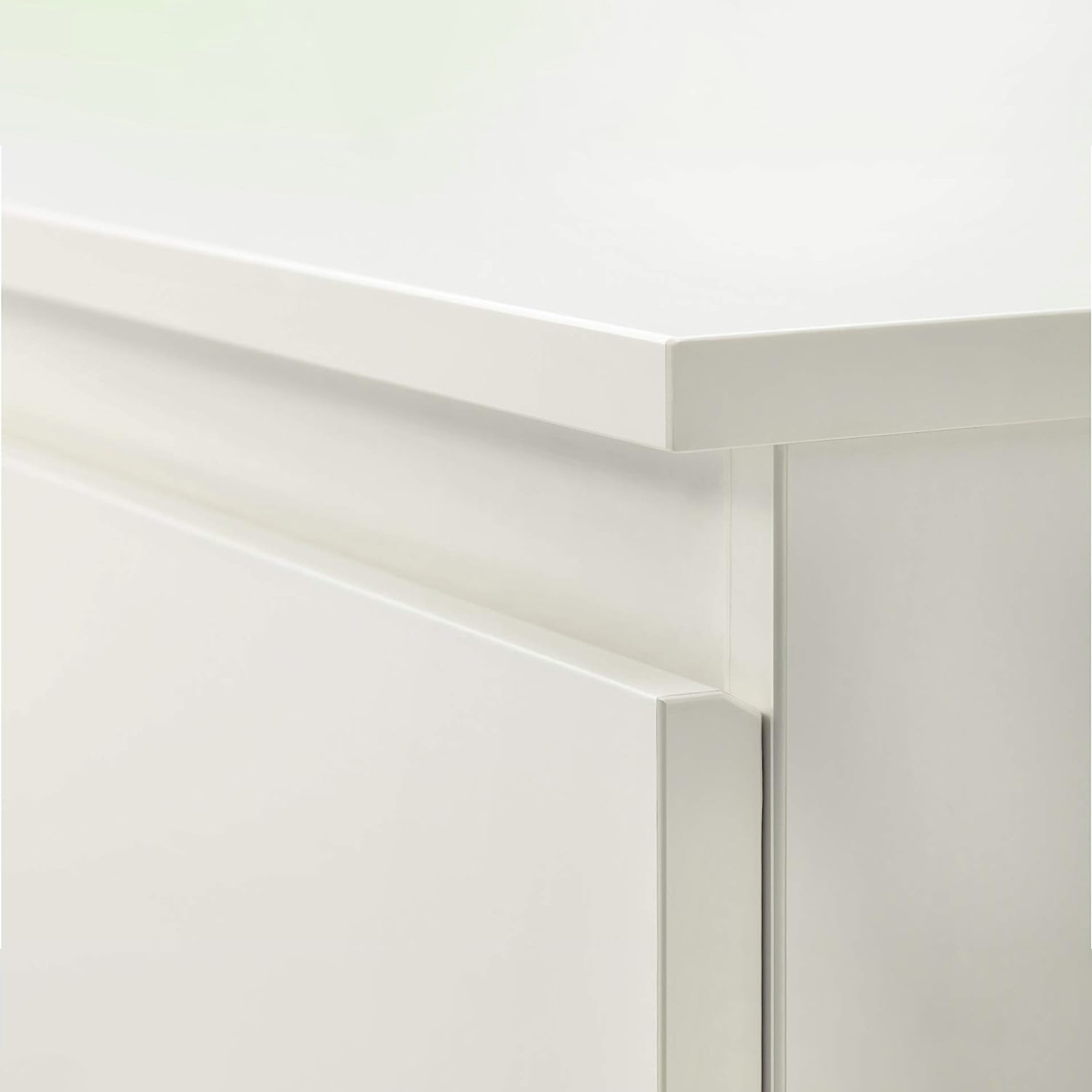 Modern wooden bedside table "Nova" bedside cabinet with 2 drawers cm 40x34 48h