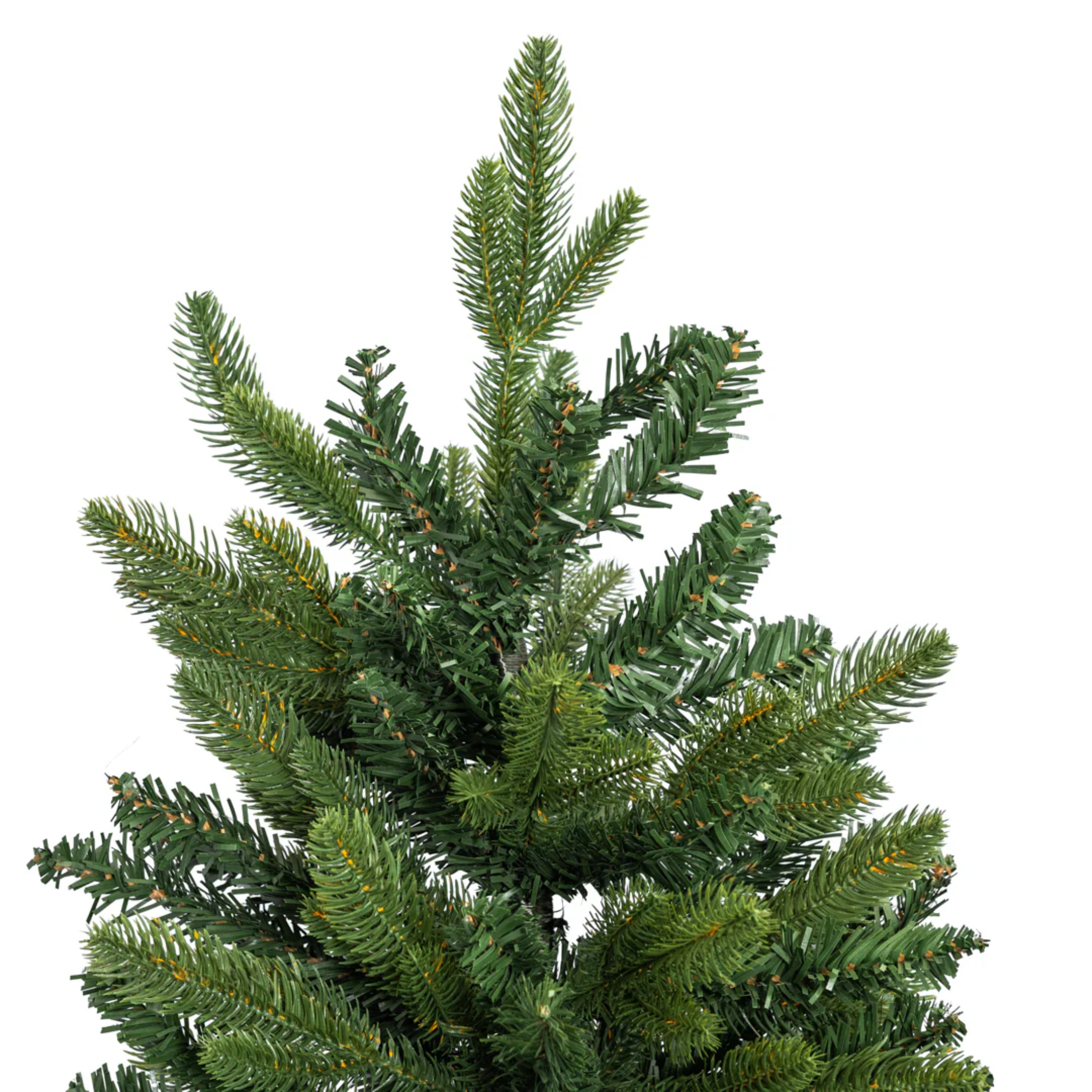 Slim "Bruma" Christmas tree with Real Touch PE + PVC effect of the highest quality