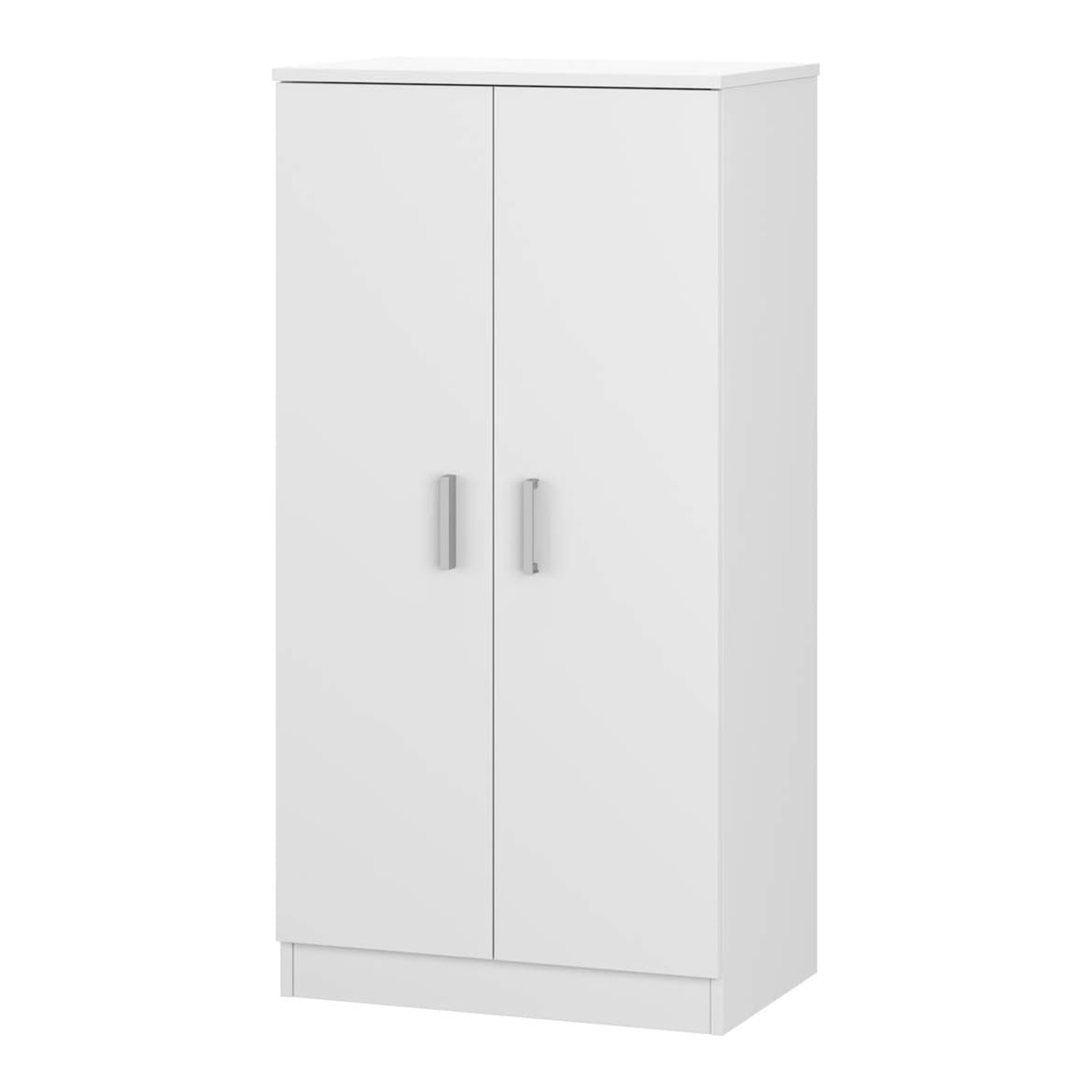 "Basic" 2-door shoe cabinet in Canadian wood with 6 shelves, 55x36 cm, 108h