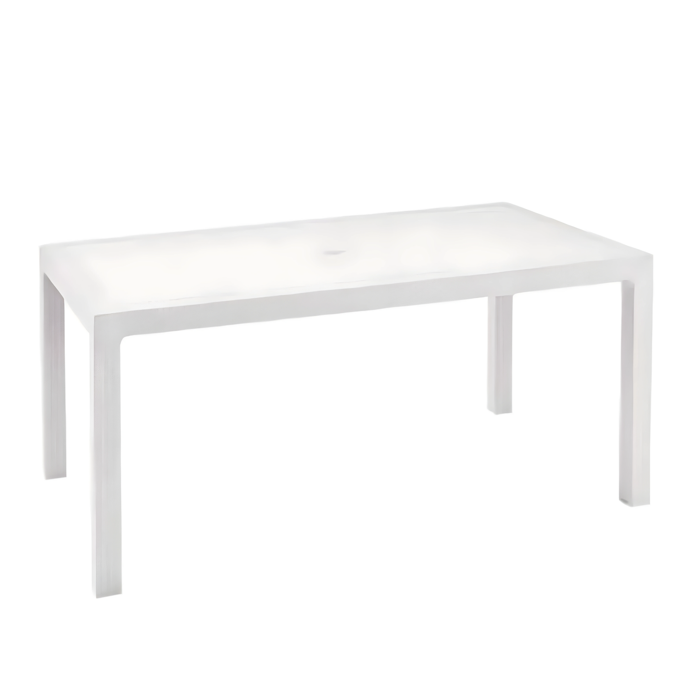 "Melody" resin garden table for outdoor use, 160x94 cm, 74h