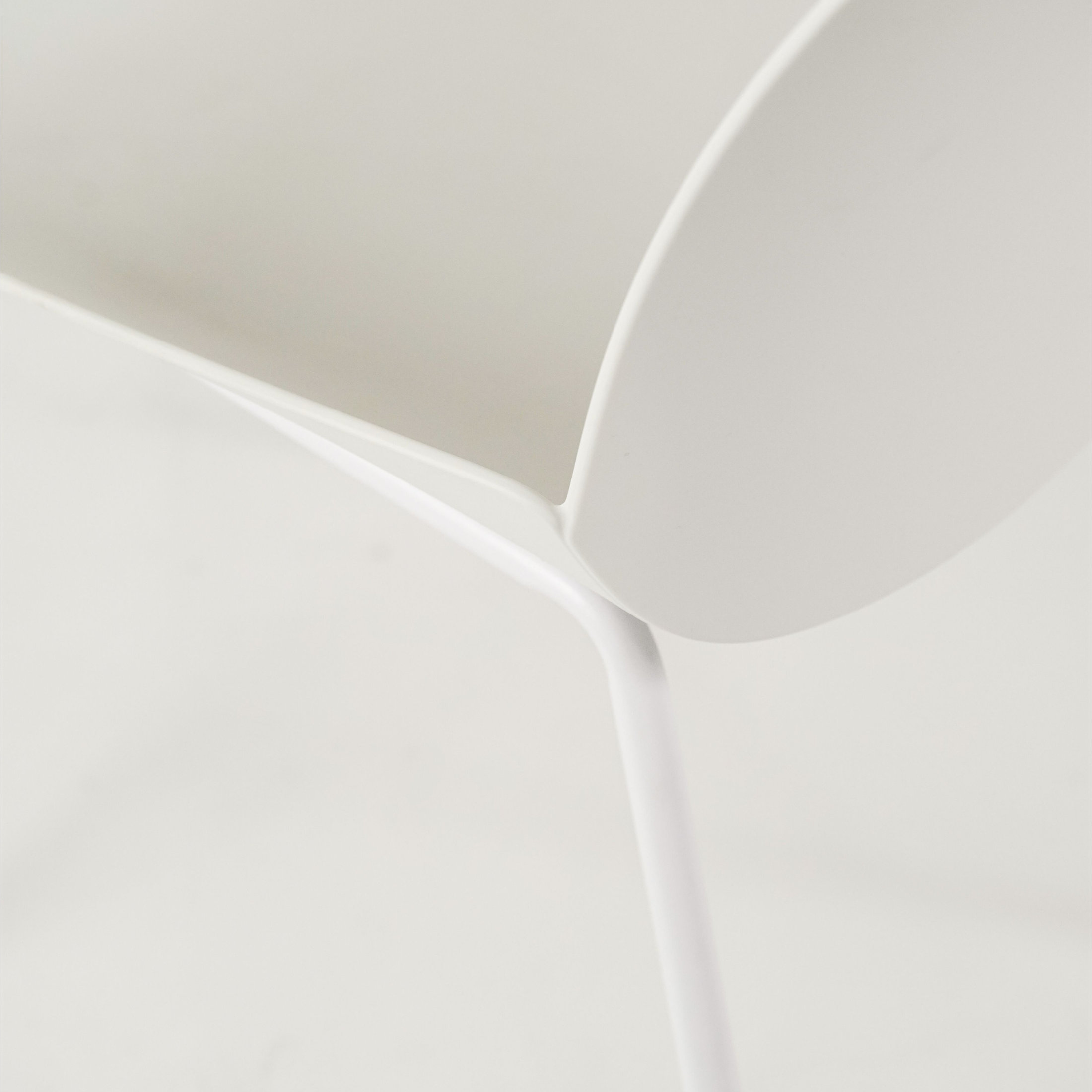 Set of modern "Azzurra" polypropylene chairs with painted metal frame for the living room