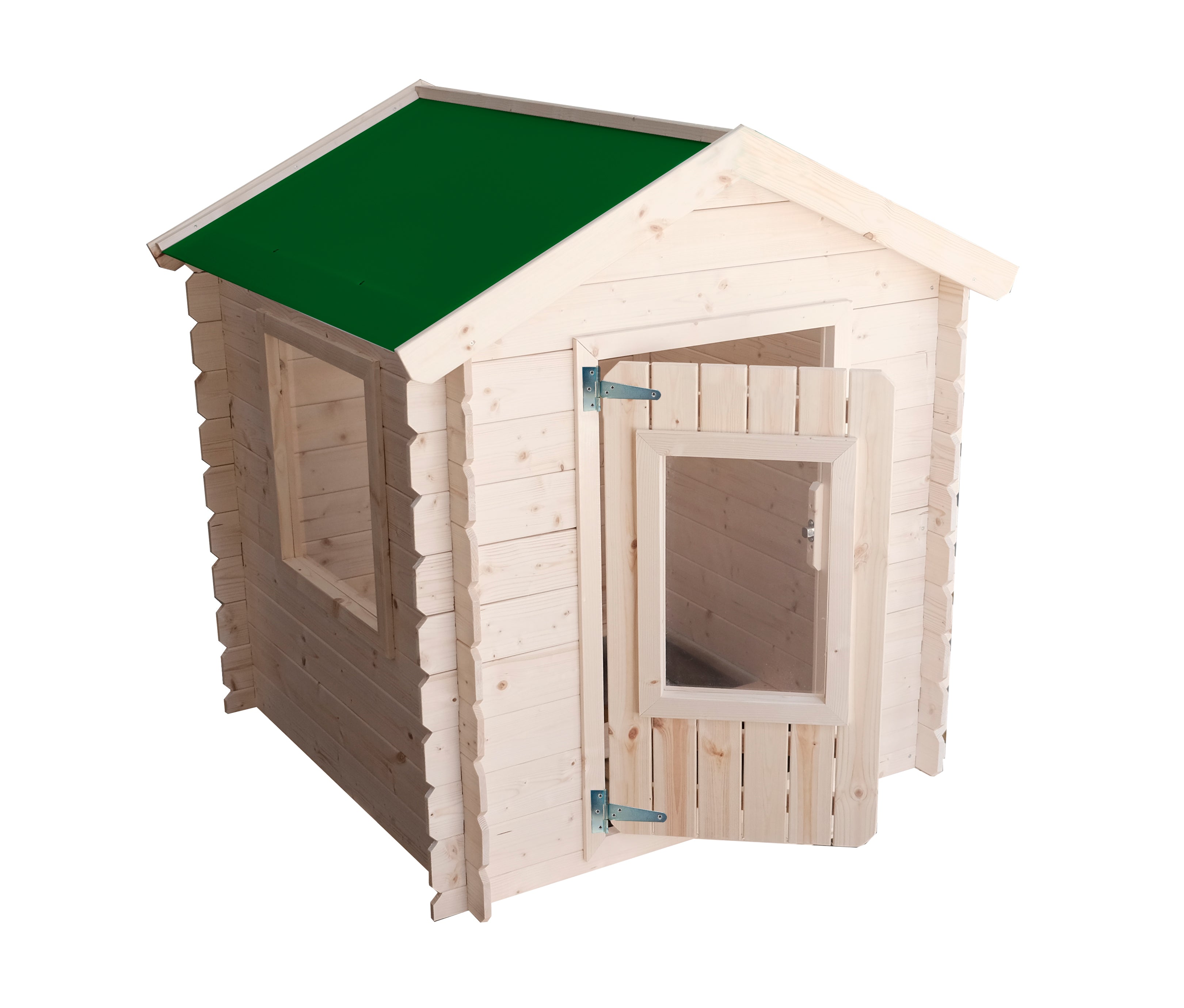 Casetta in legno di abete "Snoopy" da giardino per bambini cm98x98