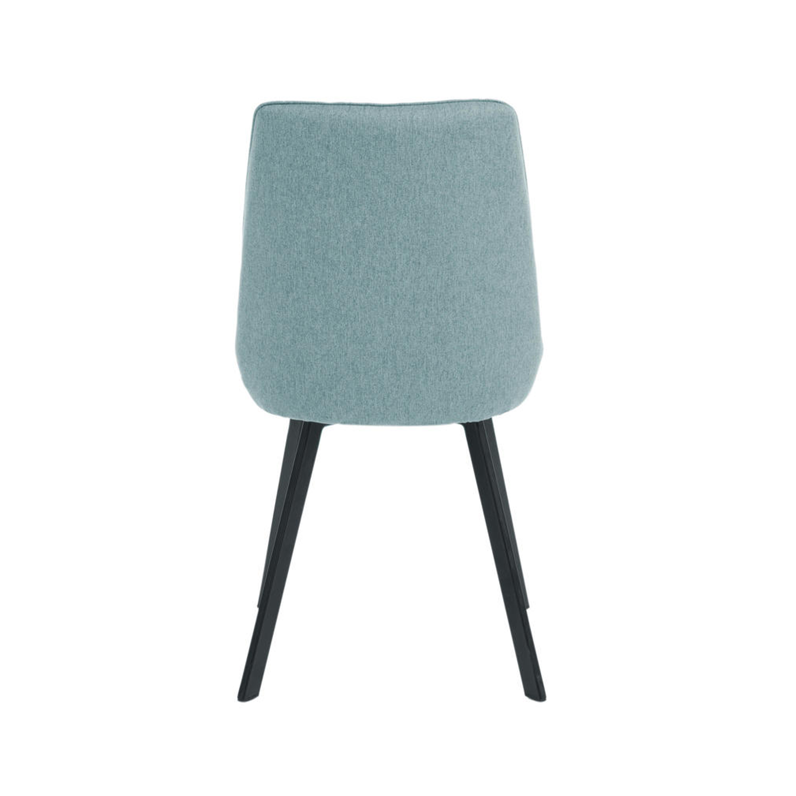 Set of modern "Woody" fabric living room chairs with metal legs, 46x57 cm, 80 cm high