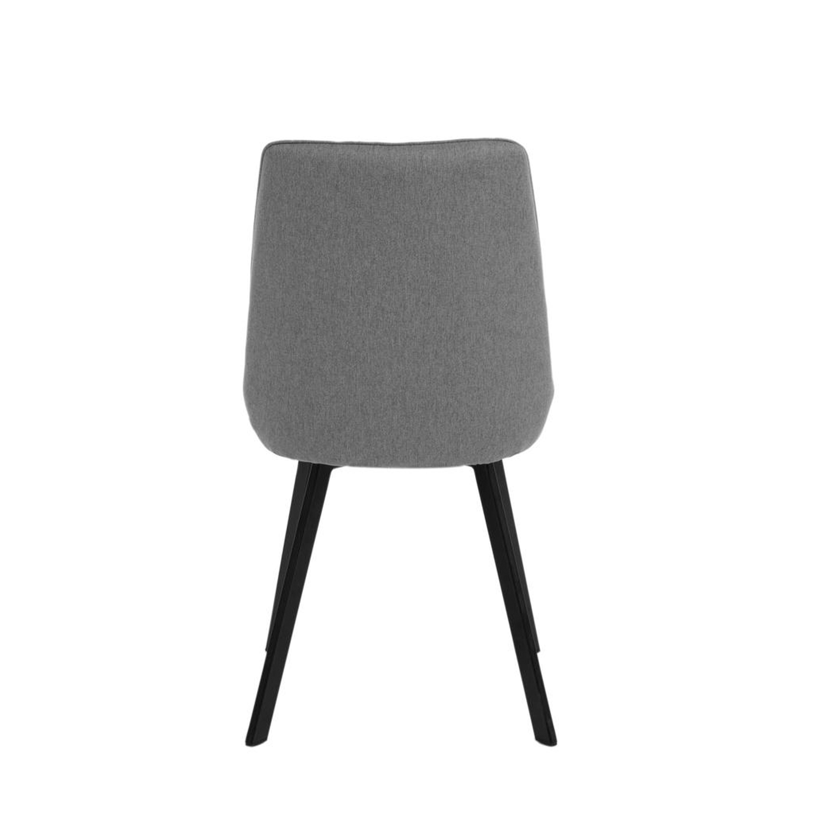 Set of modern "Woody" fabric living room chairs with metal legs, 46x57 cm, 80 cm high