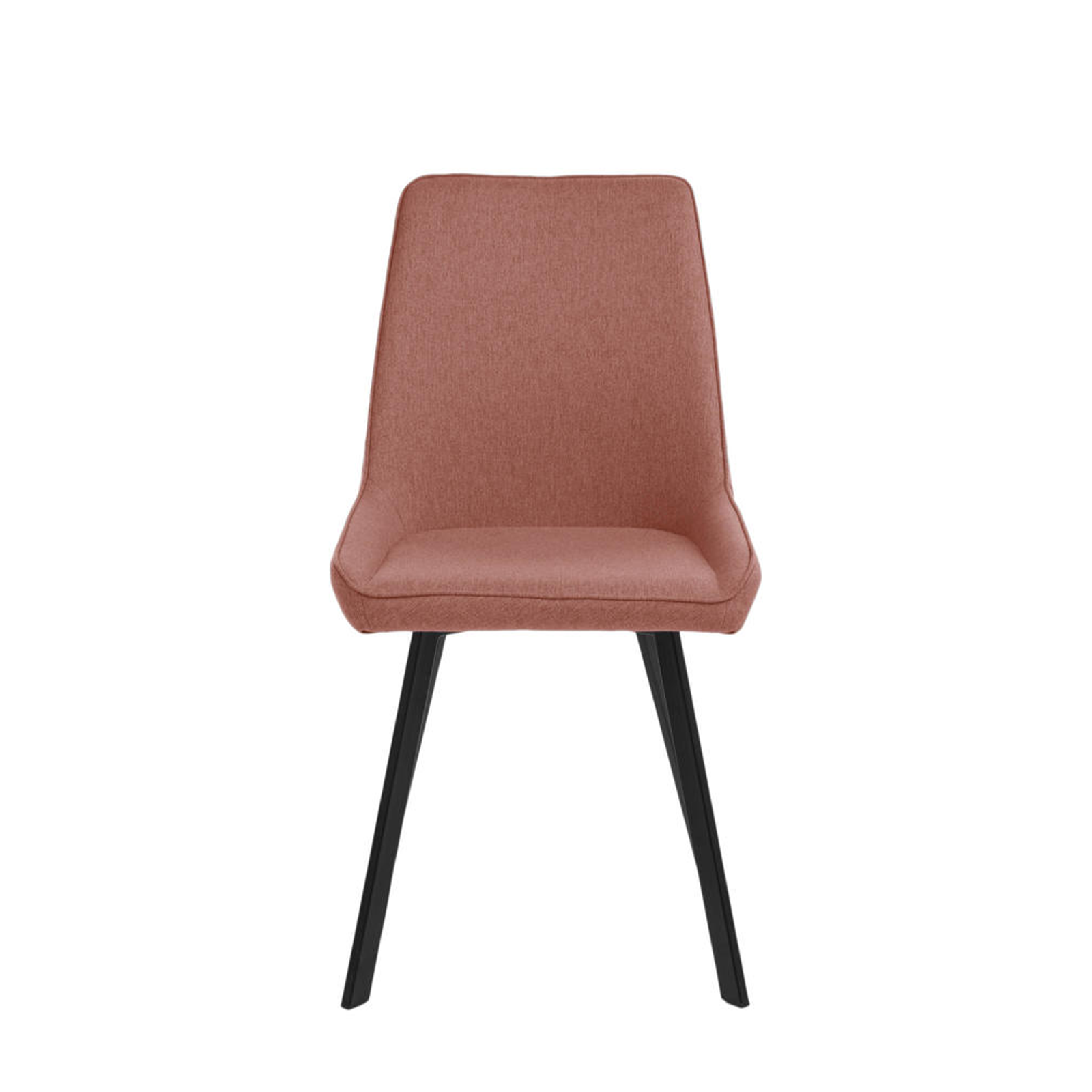 Set of modern "Woody" fabric living room chairs with metal legs, 46x57 cm, 80 cm high
