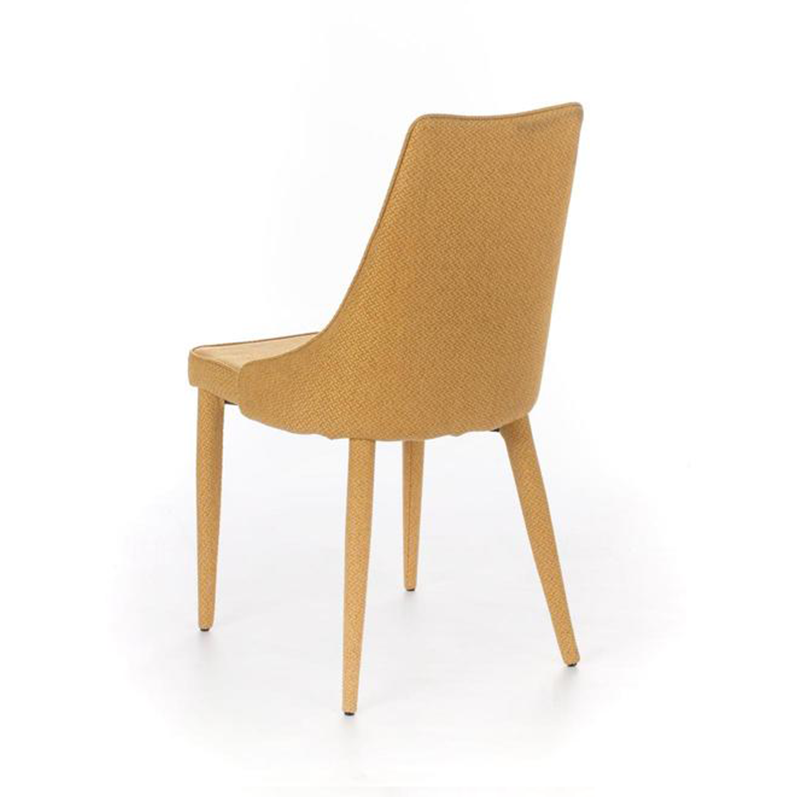 Set of "Edera" upholstered chairs, modern fabric armchairs, 46x46 cm, 91h