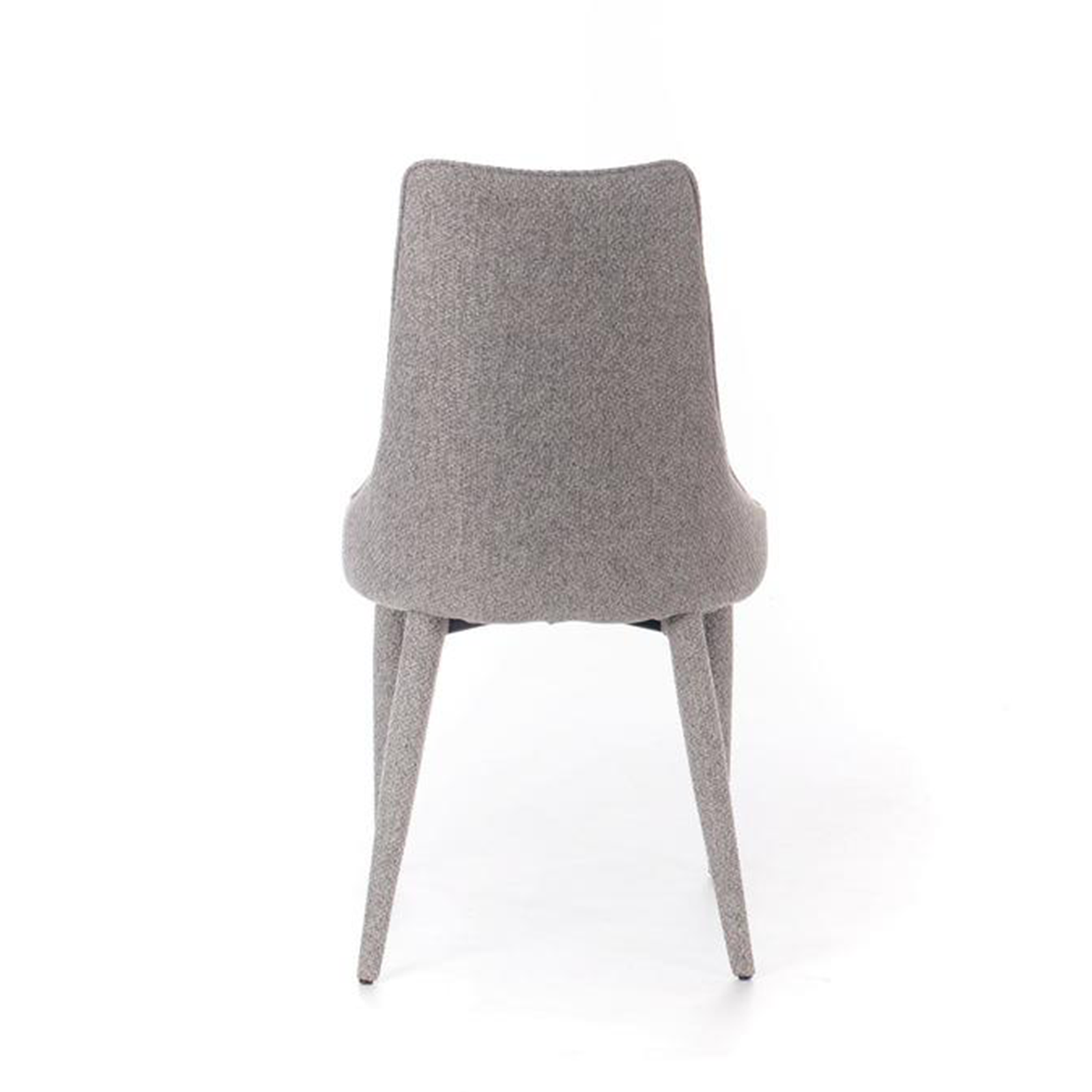 Set of "Edera" upholstered chairs, modern fabric armchairs, 46x46 cm, 91h