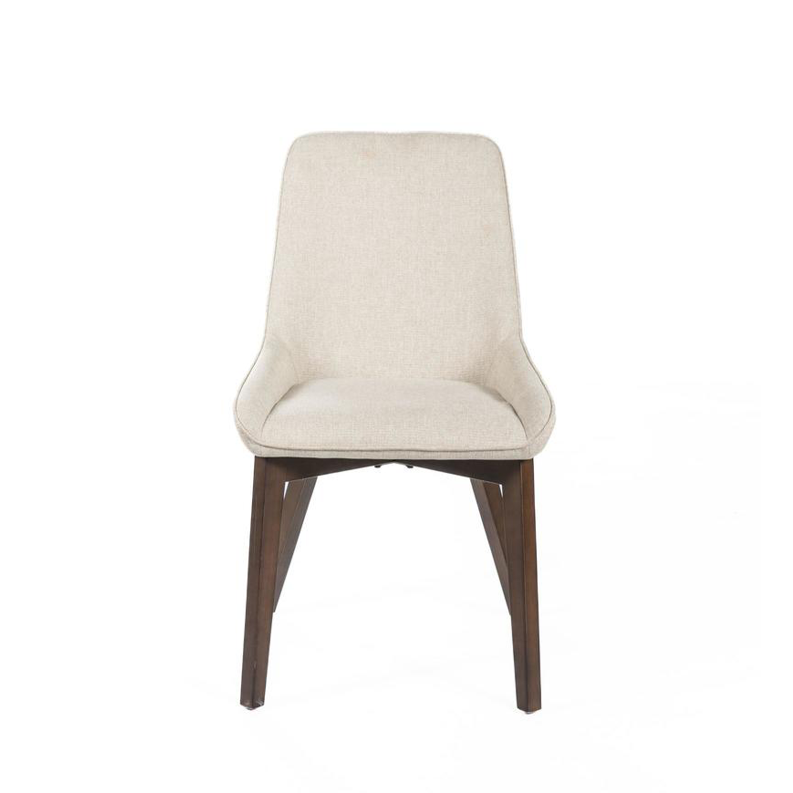 Set of modern "Orchidea" upholstered living room chairs in fabric, 49.5x62 cm, 87h