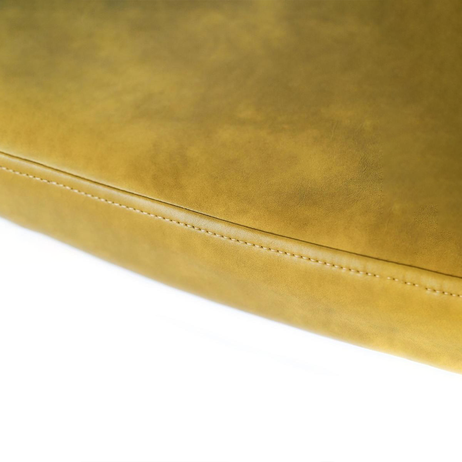 Set of modern "Damasco" dining chairs upholstered in soft-touch faux leather