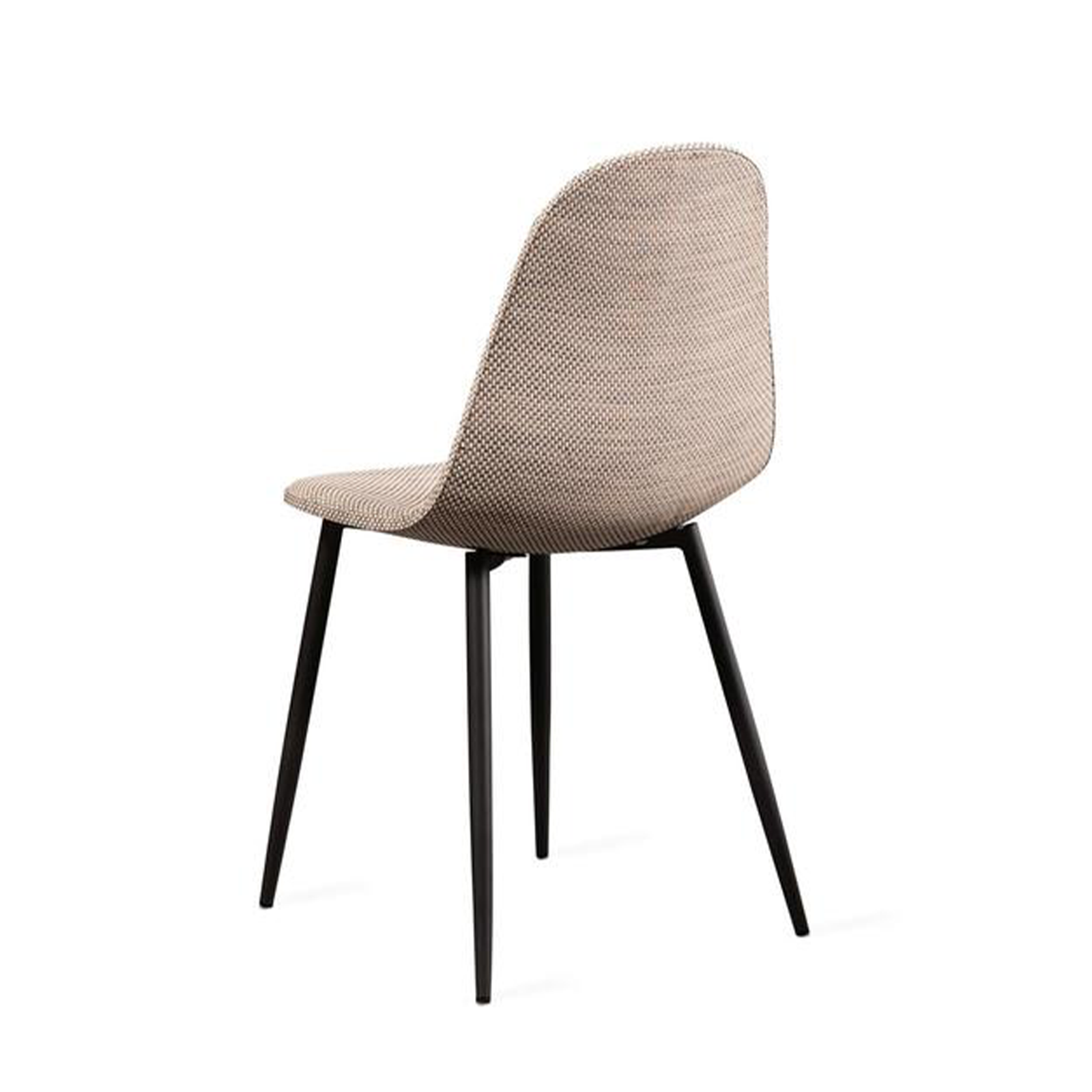 Vintage "Florida" Rattan Faux Leather Dining Chair Set