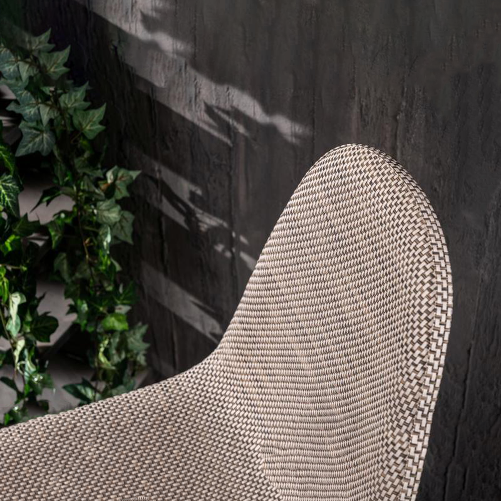 Vintage "Florida" Rattan Faux Leather Dining Chair Set