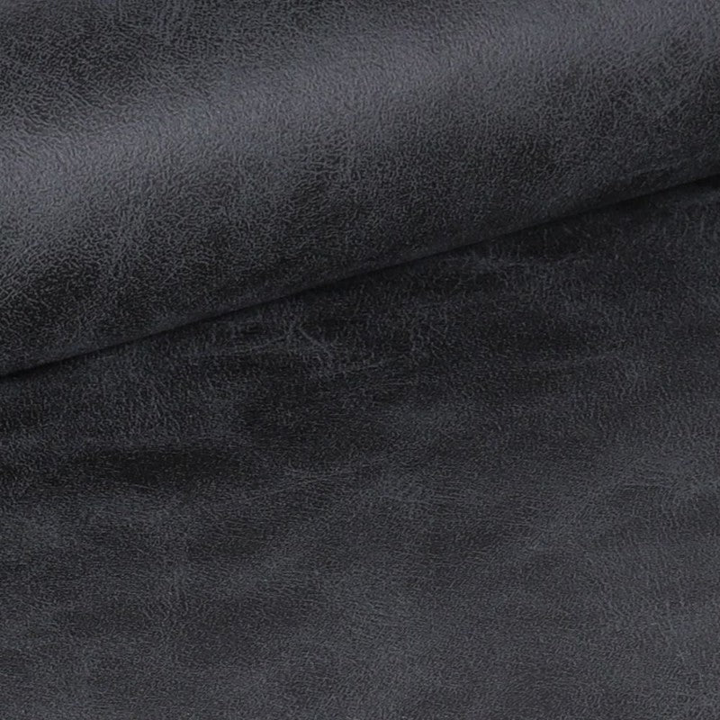 Set of "Simo" dining chairs upholstered in fabric and eco-leather with metal legs, 52x60 cm, 87h