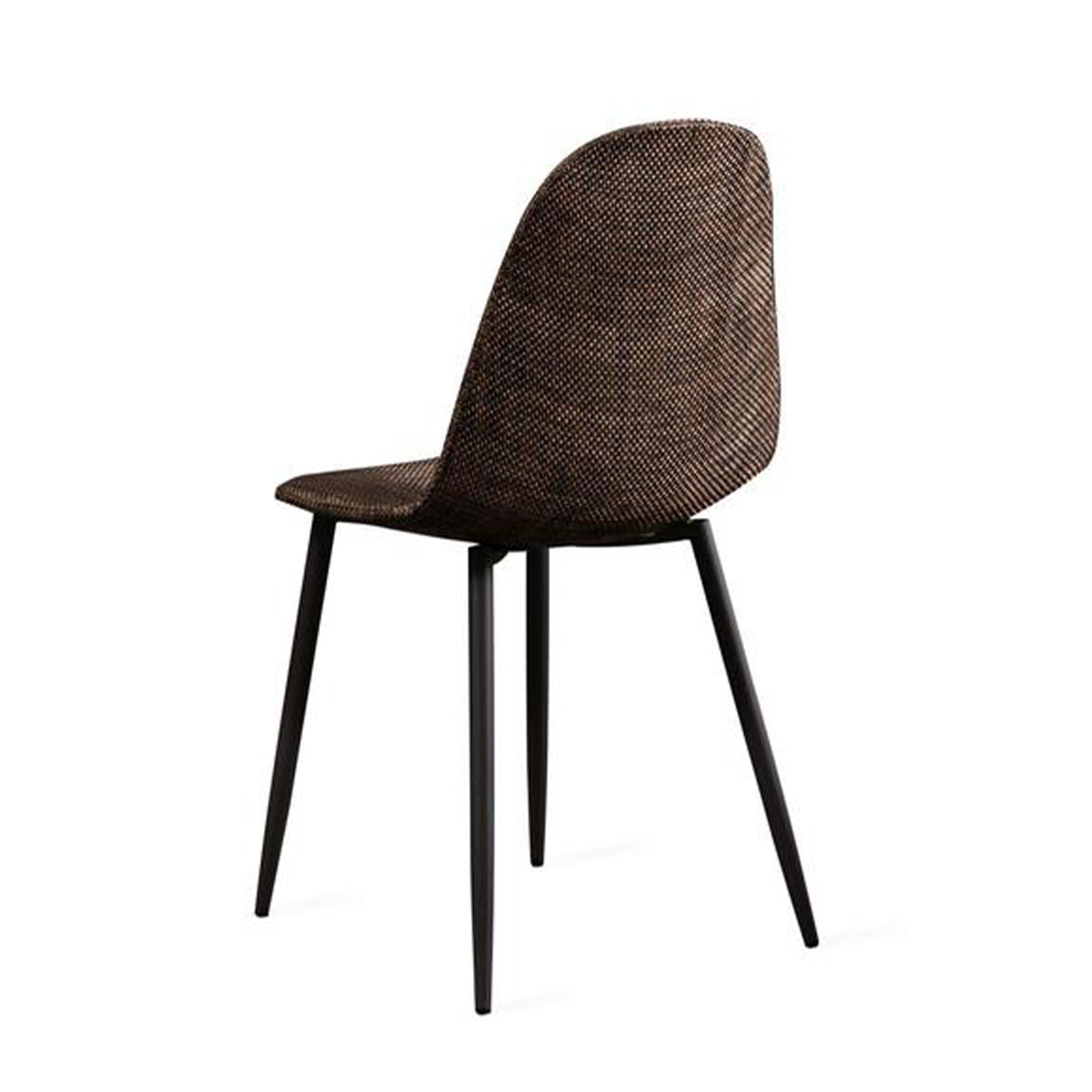 Vintage "Florida" Rattan Faux Leather Dining Chair Set