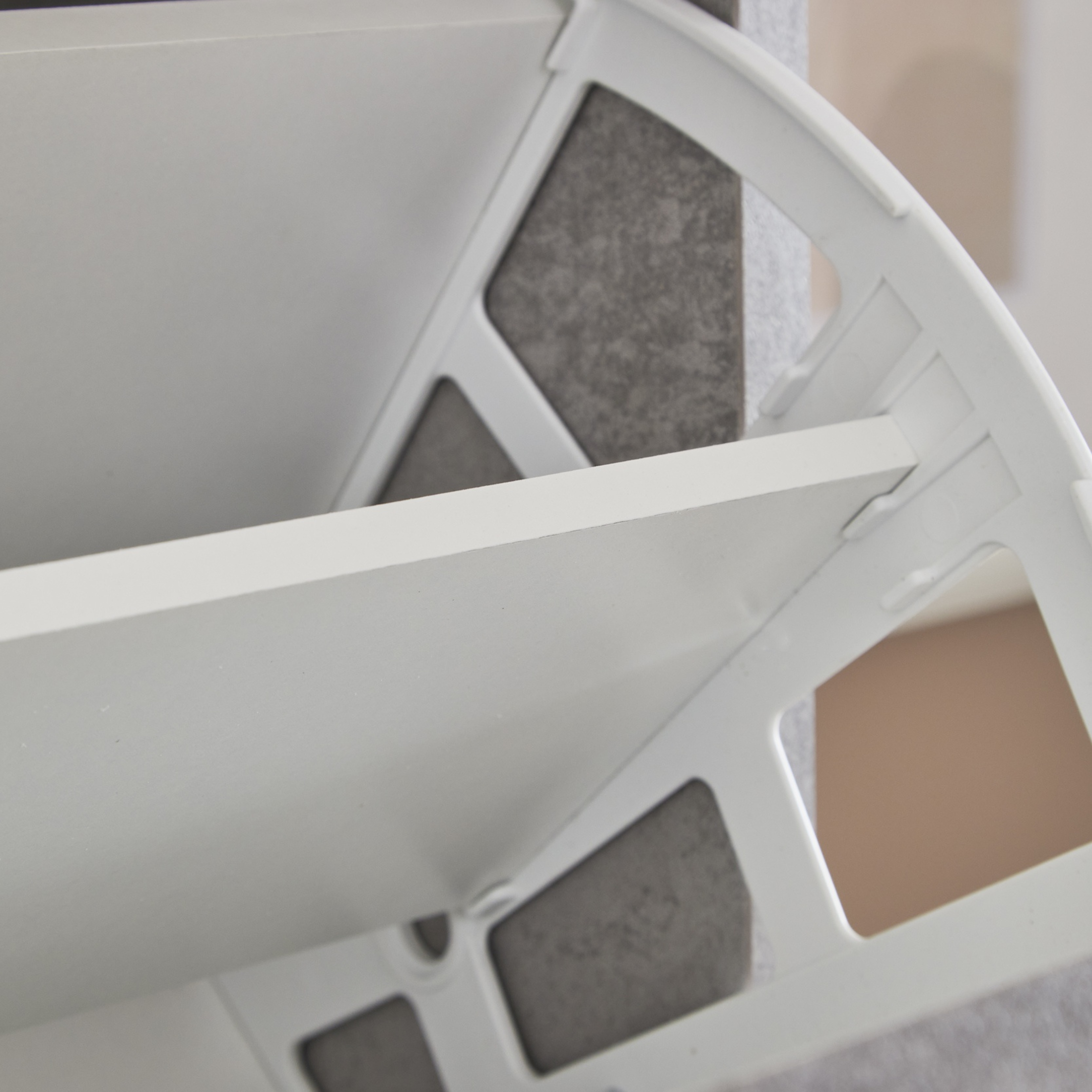 "Zoe" 4-door mirrored shoe rack with 1 wooden drawer, 63x29 cm, 164 cm high