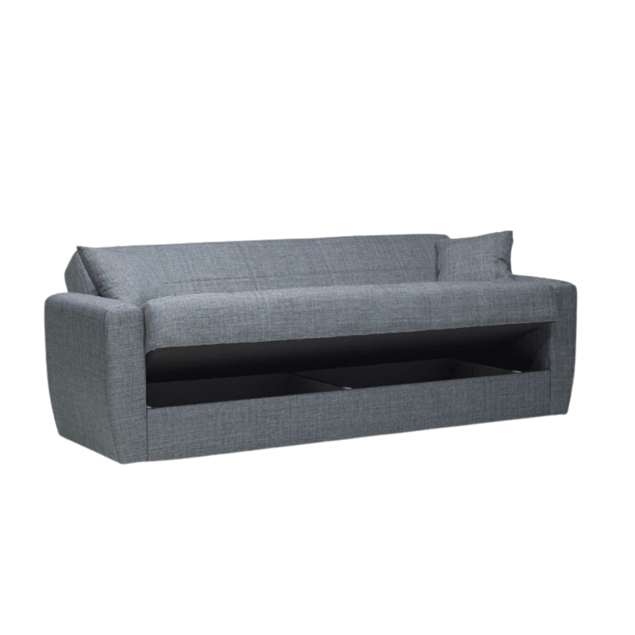 "Delia" sofa bed for living room in modern fabric 210x78 cm 78h
