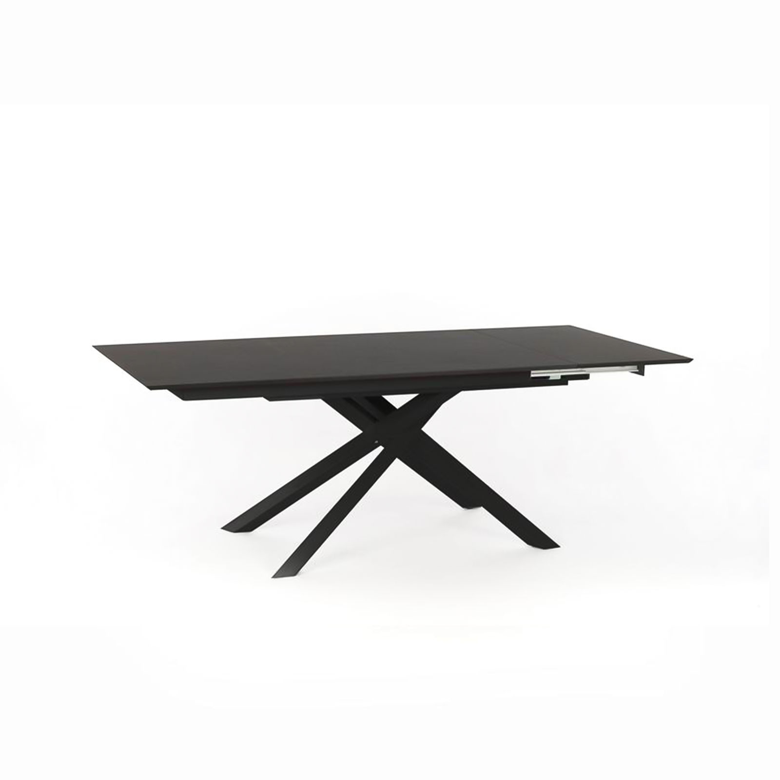 Extendable table "Jade" HPL top, aluminum legs, 170/270x90 cm, 76h