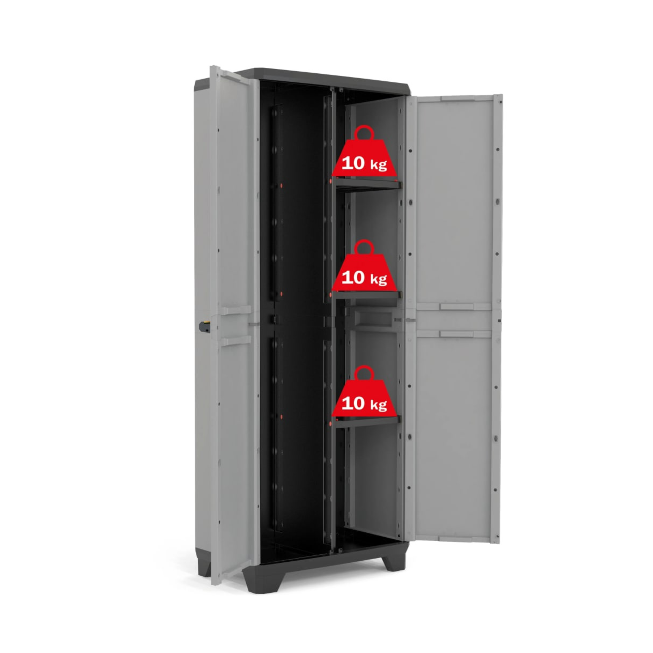 "Antonella" plastic garden cabinet, 68x39 cm