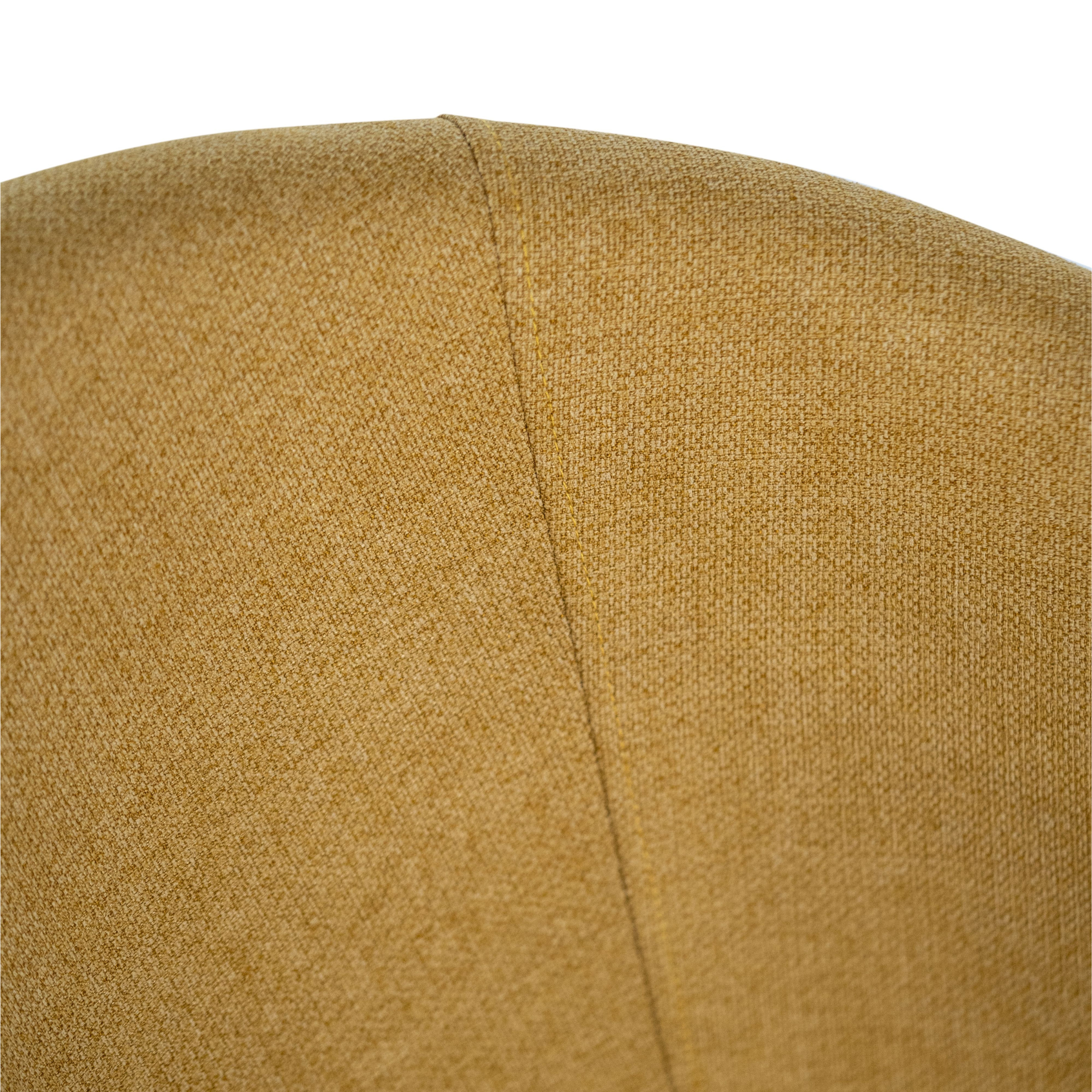 Set of elegant modern "Orchidea" fabric chairs with painted metal frame