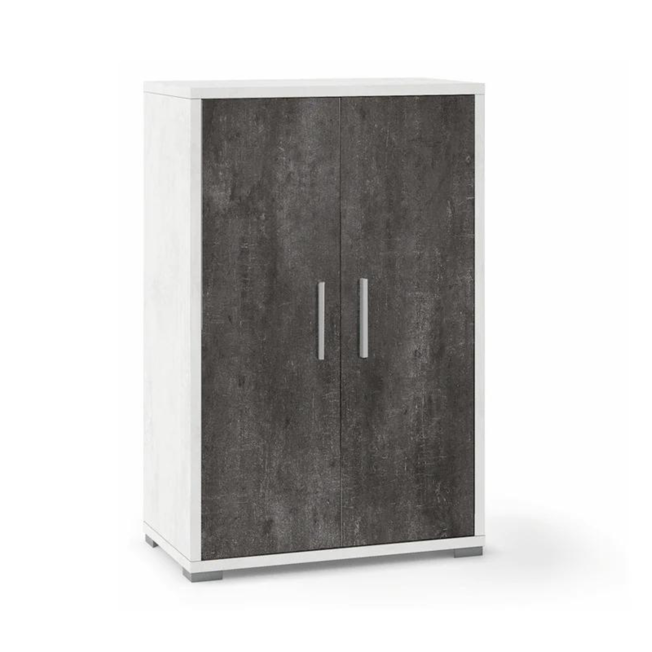 2-door cabinet with adjustable shelves "Charme" multipurpose wardrobe cm 71x41 110h