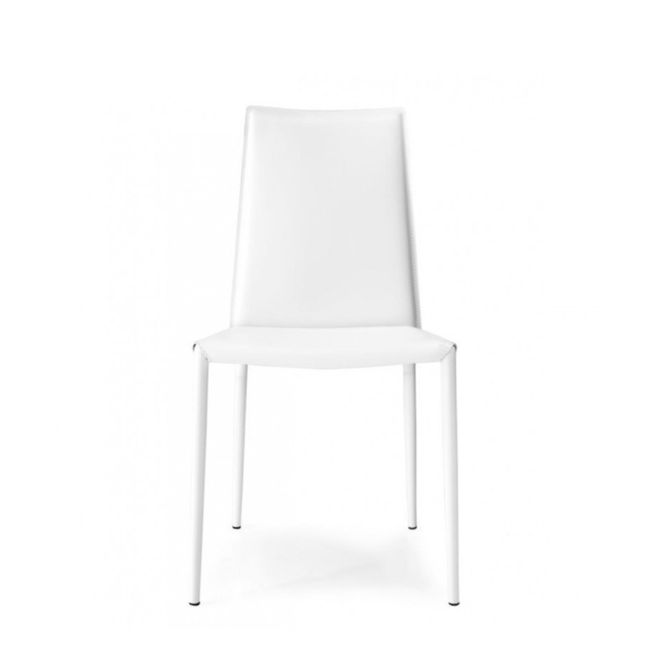 Set of modern "Boheme" living room chairs covered in regenerated leather, 48x52 cm, 90 cm high